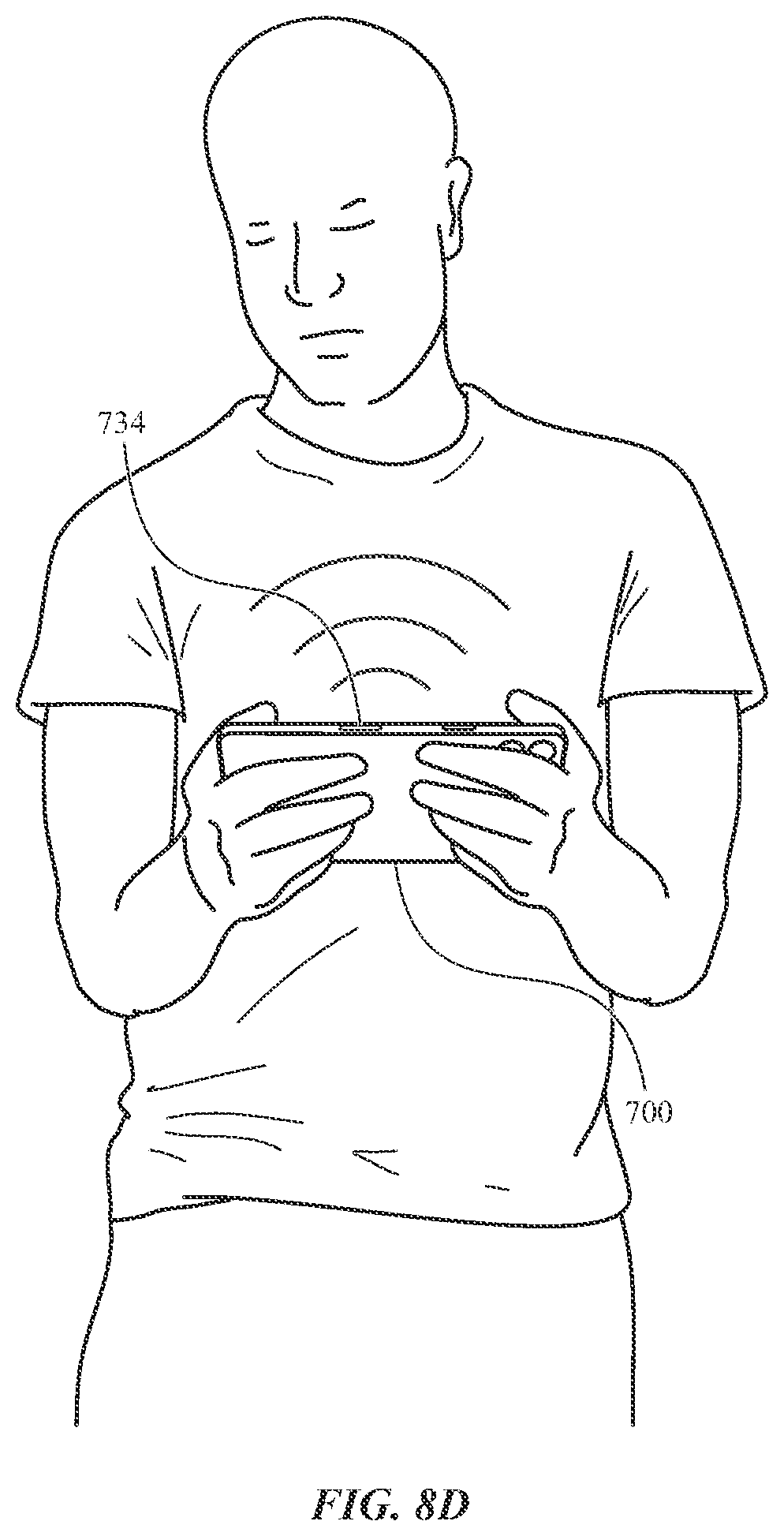 Patent US11818281 Figure 18 – Handheld electronic device
