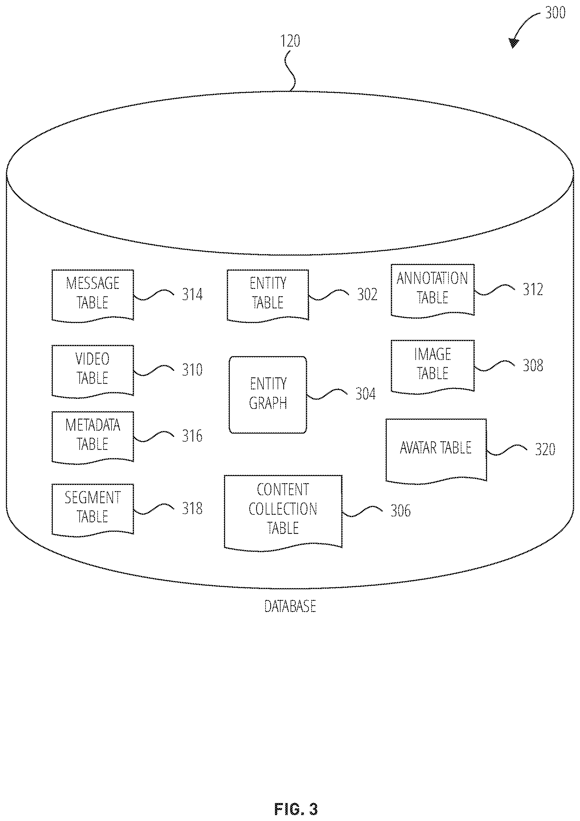 Patent US11818286 Figure 3 – Avatar recommendation and reply