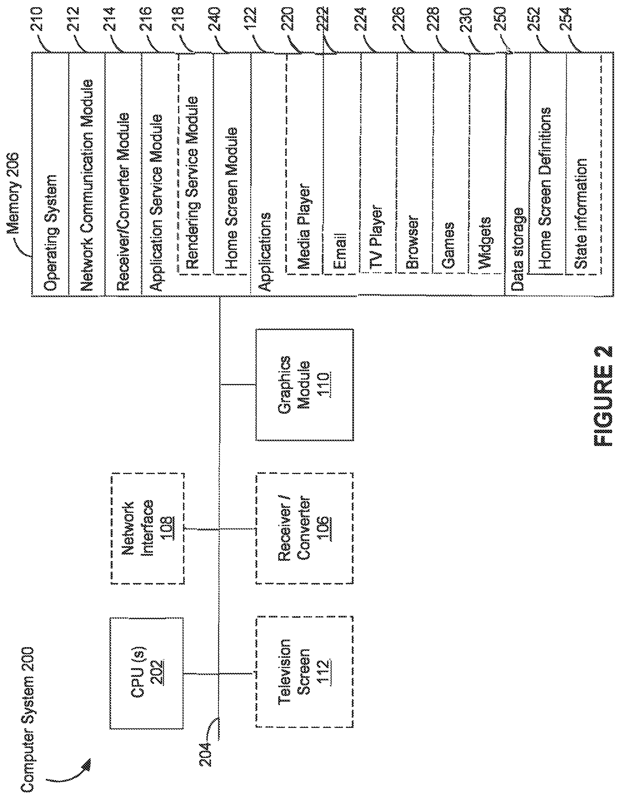 Patent US11818302 Figure 2 – Systems and methods for presenting home screen shortcuts
