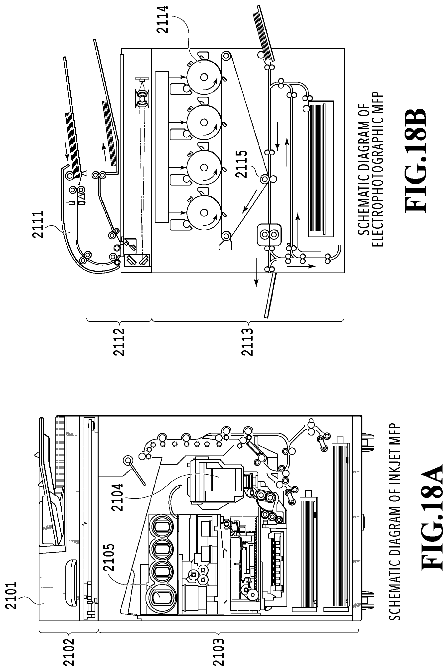 Patent US11818316 Figure 18 – Image processing apparatus and method for embedding specific information based on type of designated printing apparatus