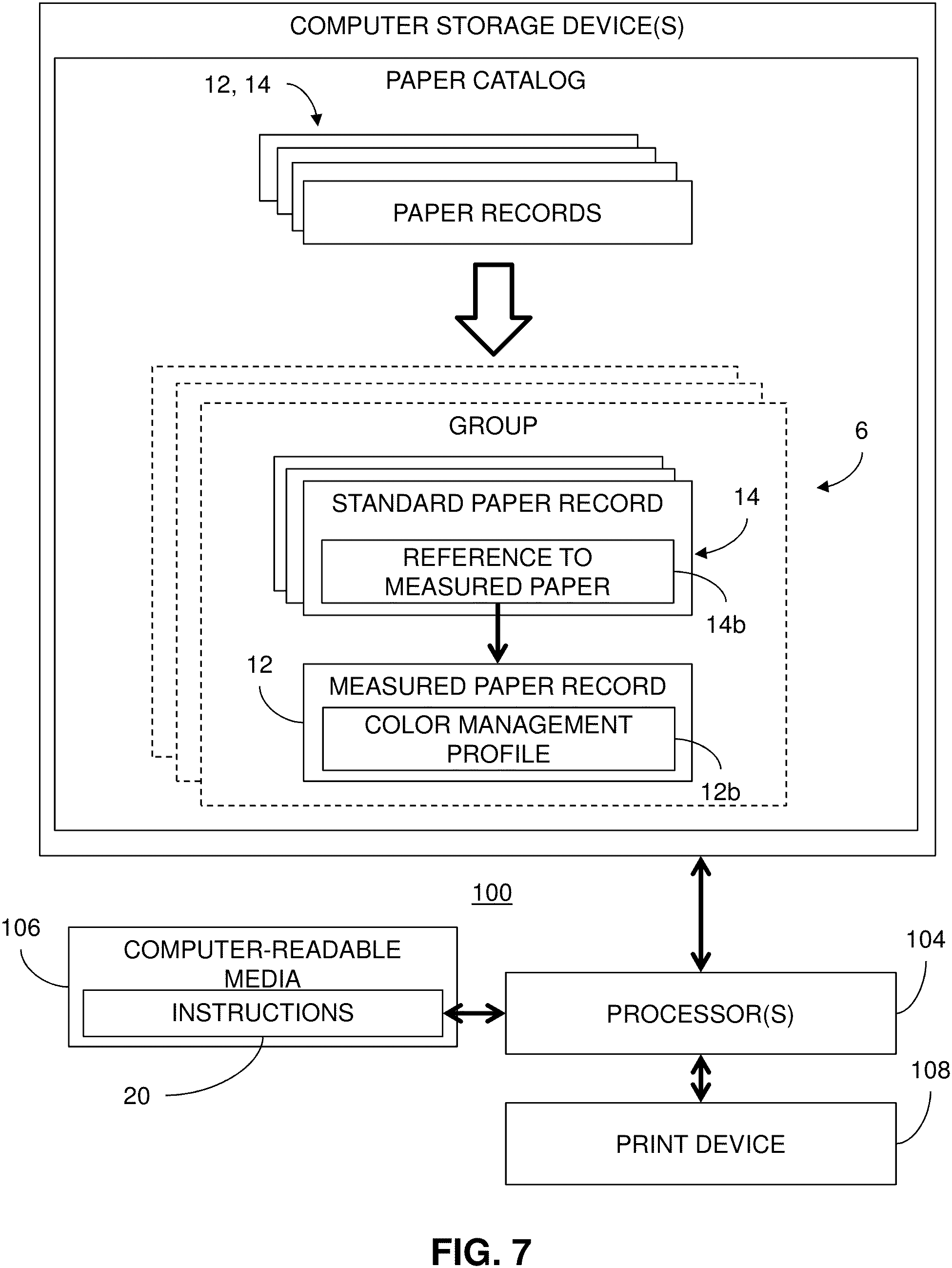 Patent US11818322 Figure 8 – Intelligent media profile management