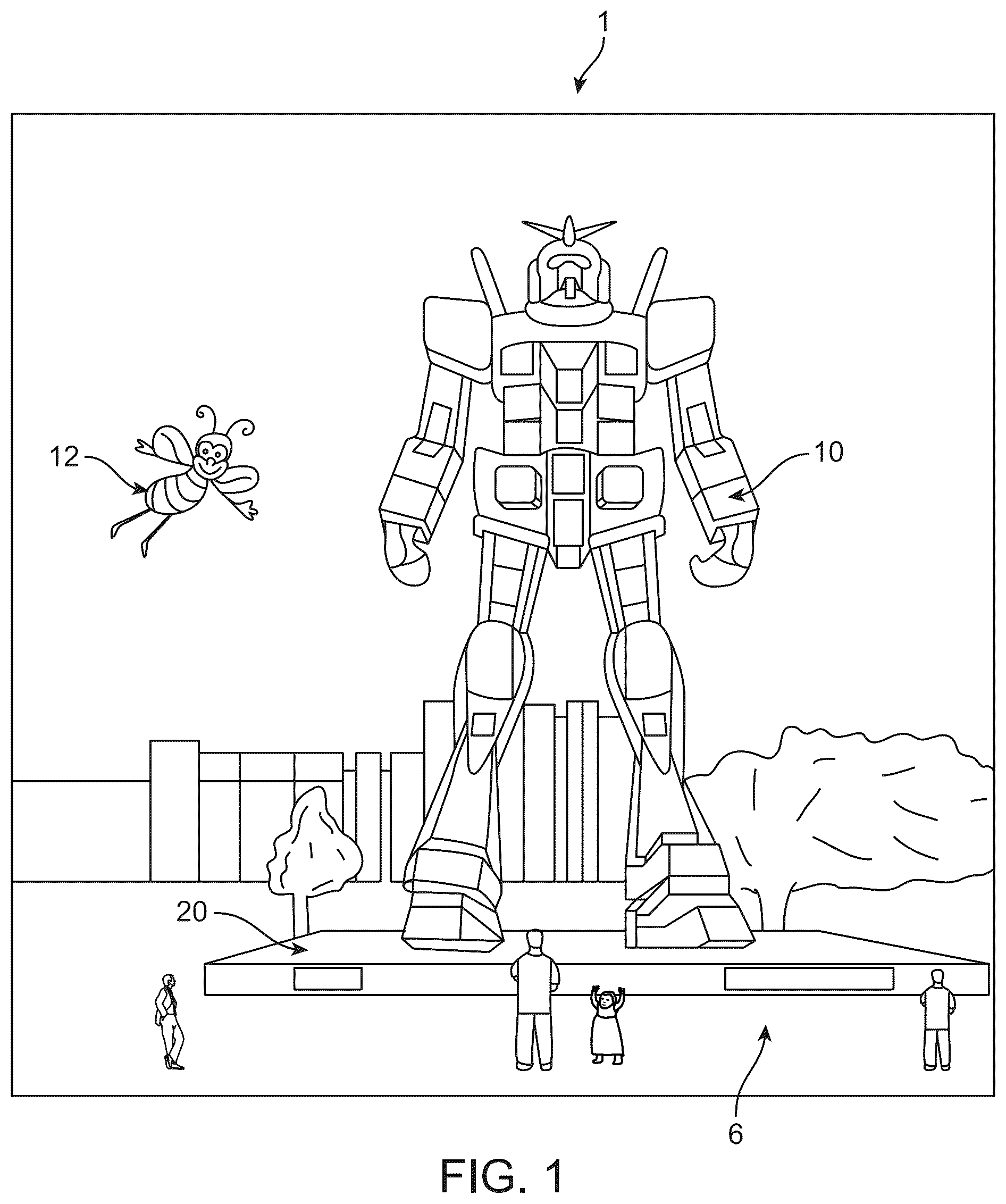 Patent US11818325 Figure 1 – Blended mode three dimensional display systems and methods
