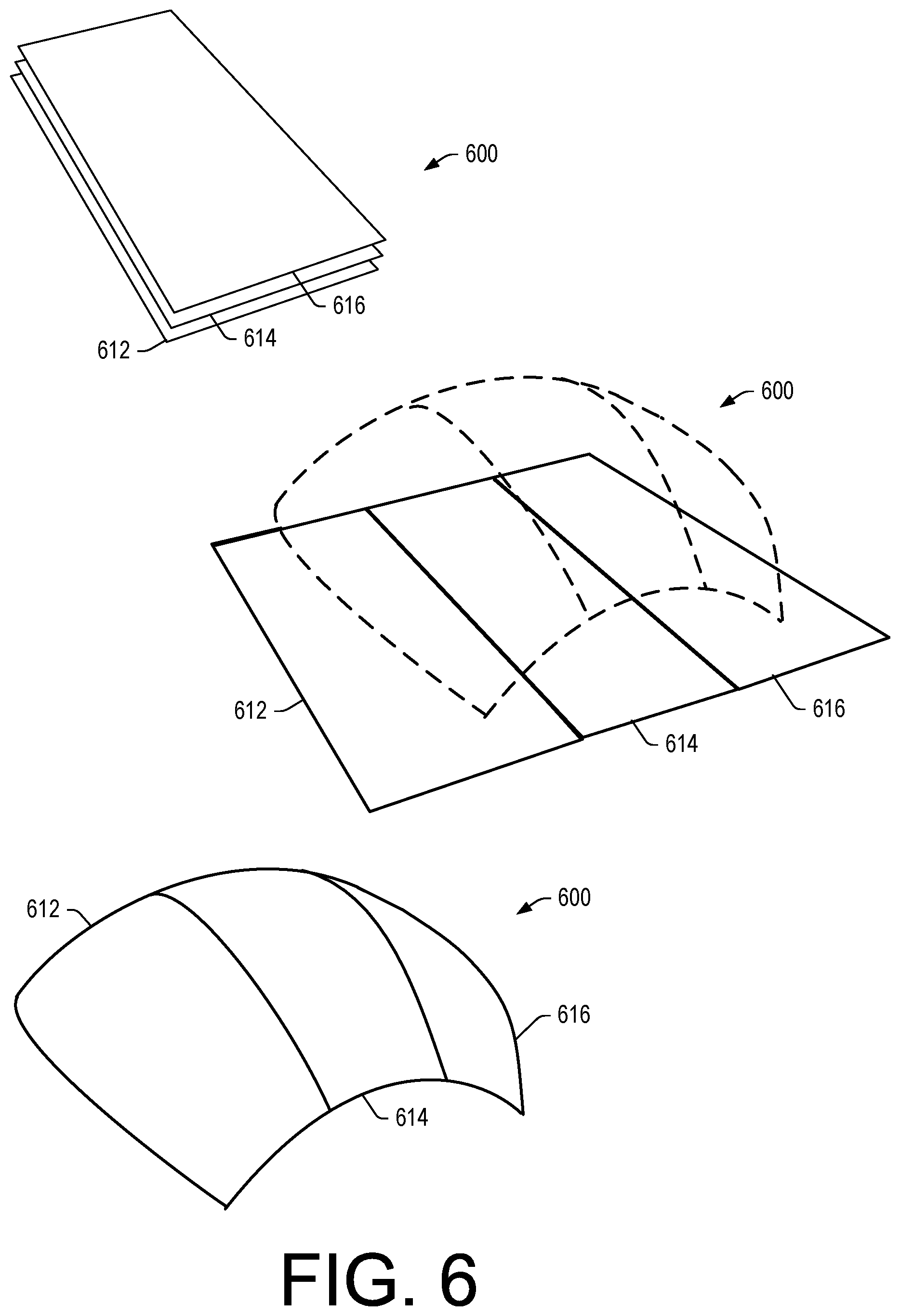 Patent US11818331 Figure 6 – Display headset
