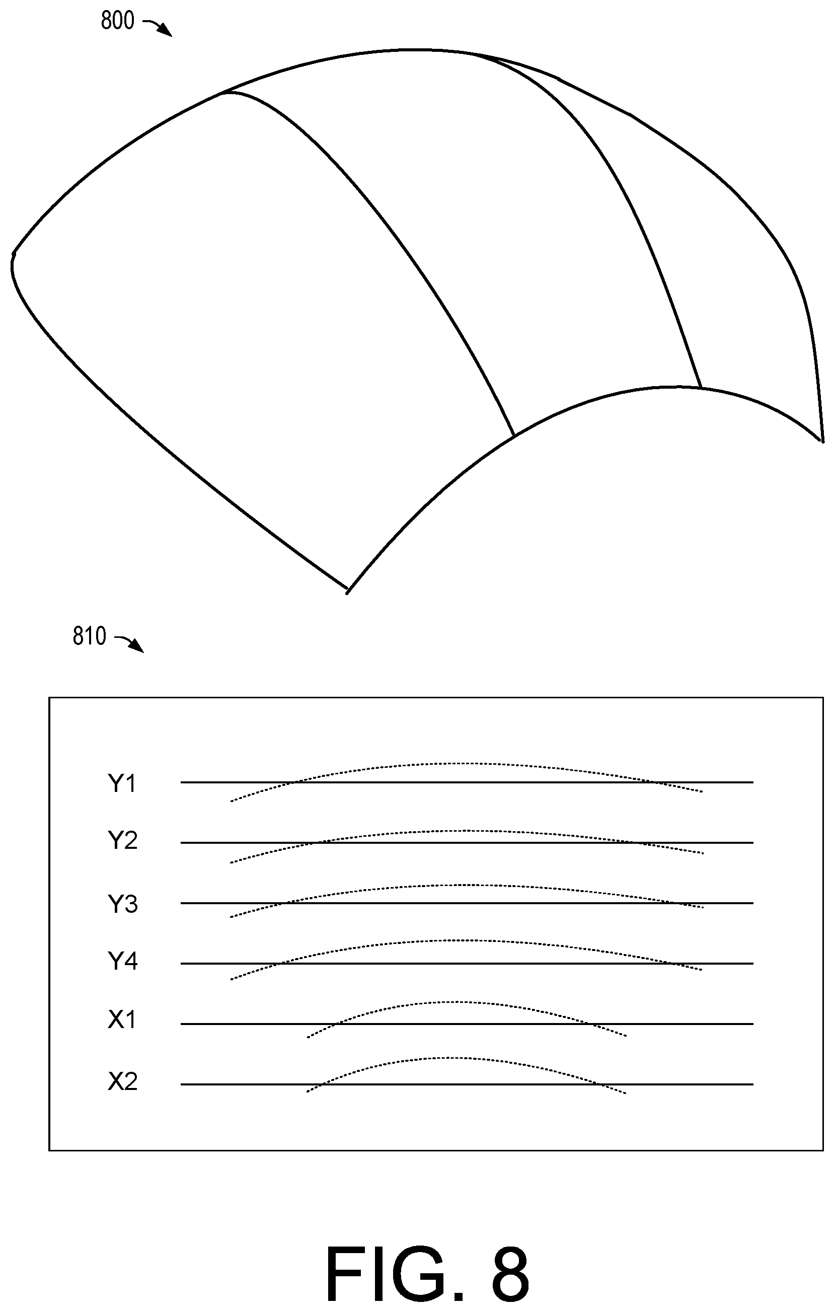 Patent US11818331 Figure 8 – Display headset