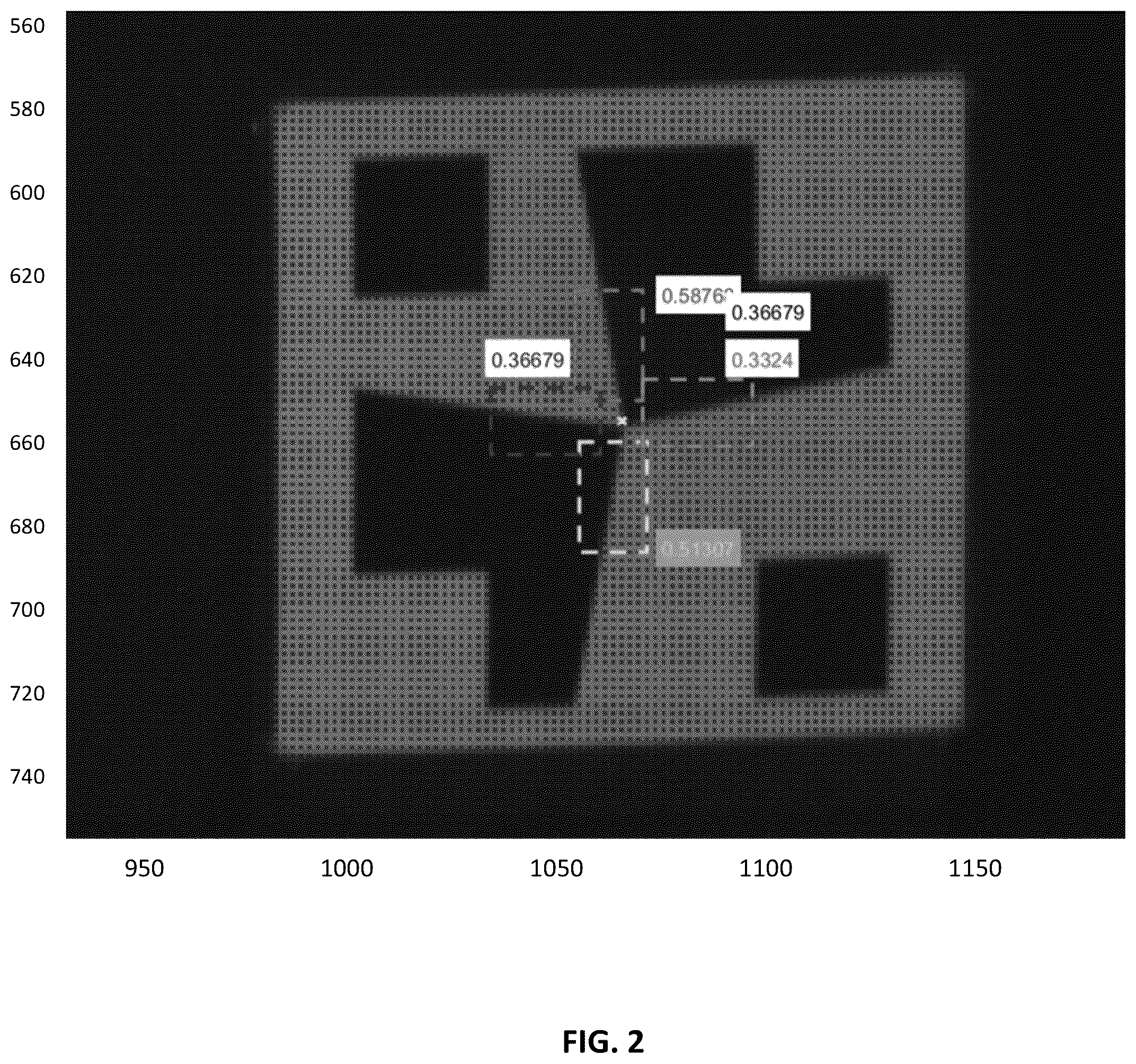 Patent US11818332 Figure 2 – Using multiple target distances to determine long-term quality and/or performance over a temperature range