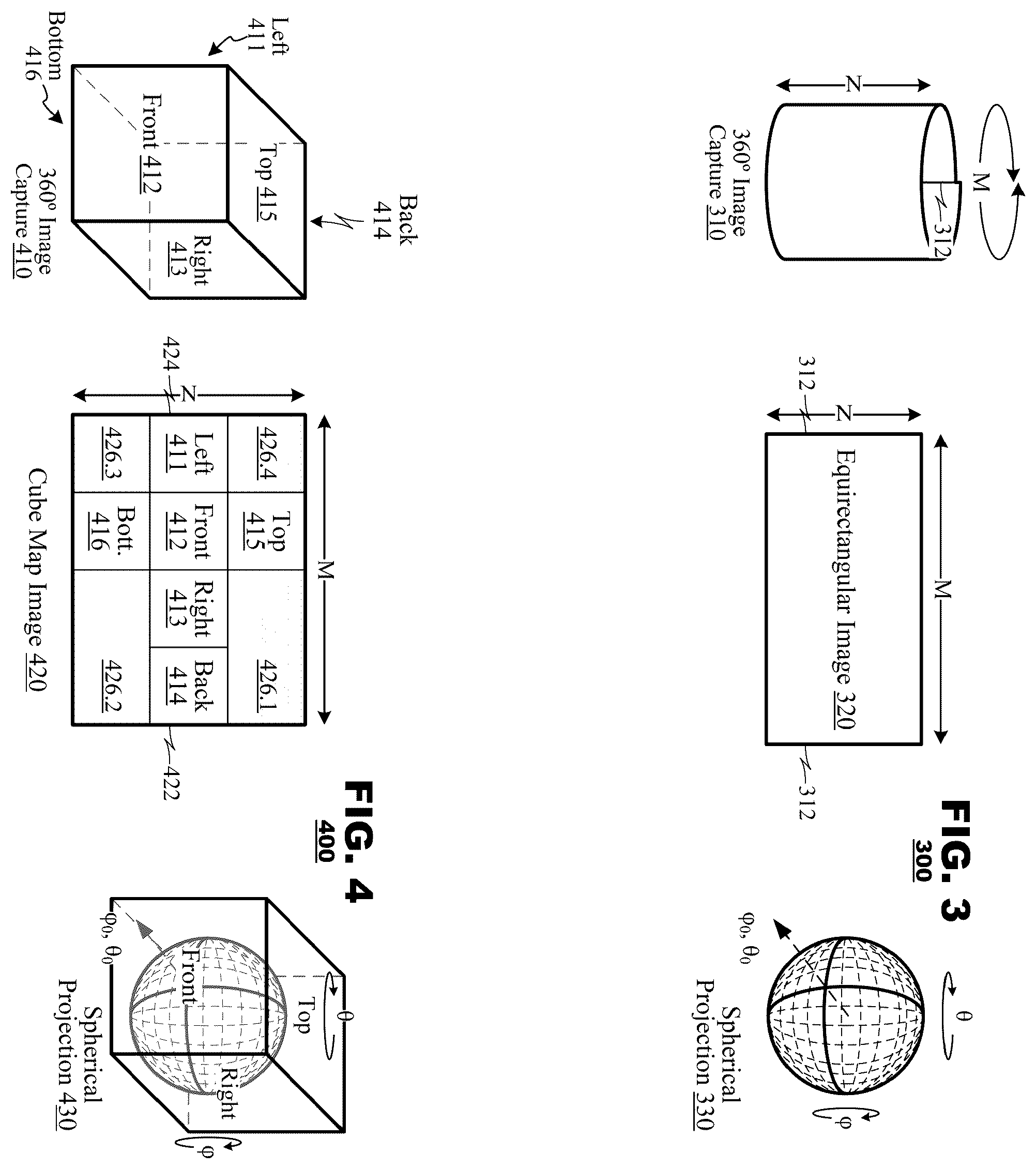 Patent US11818394 Figure 2 – Sphere projected motion estimation/compensation and mode decision
