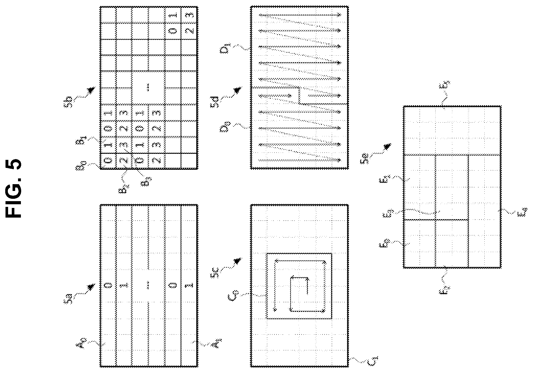 Patent US11818396 Figure 5 – Method and apparatus of encoding/decoding image data based on tree structure-based block division
