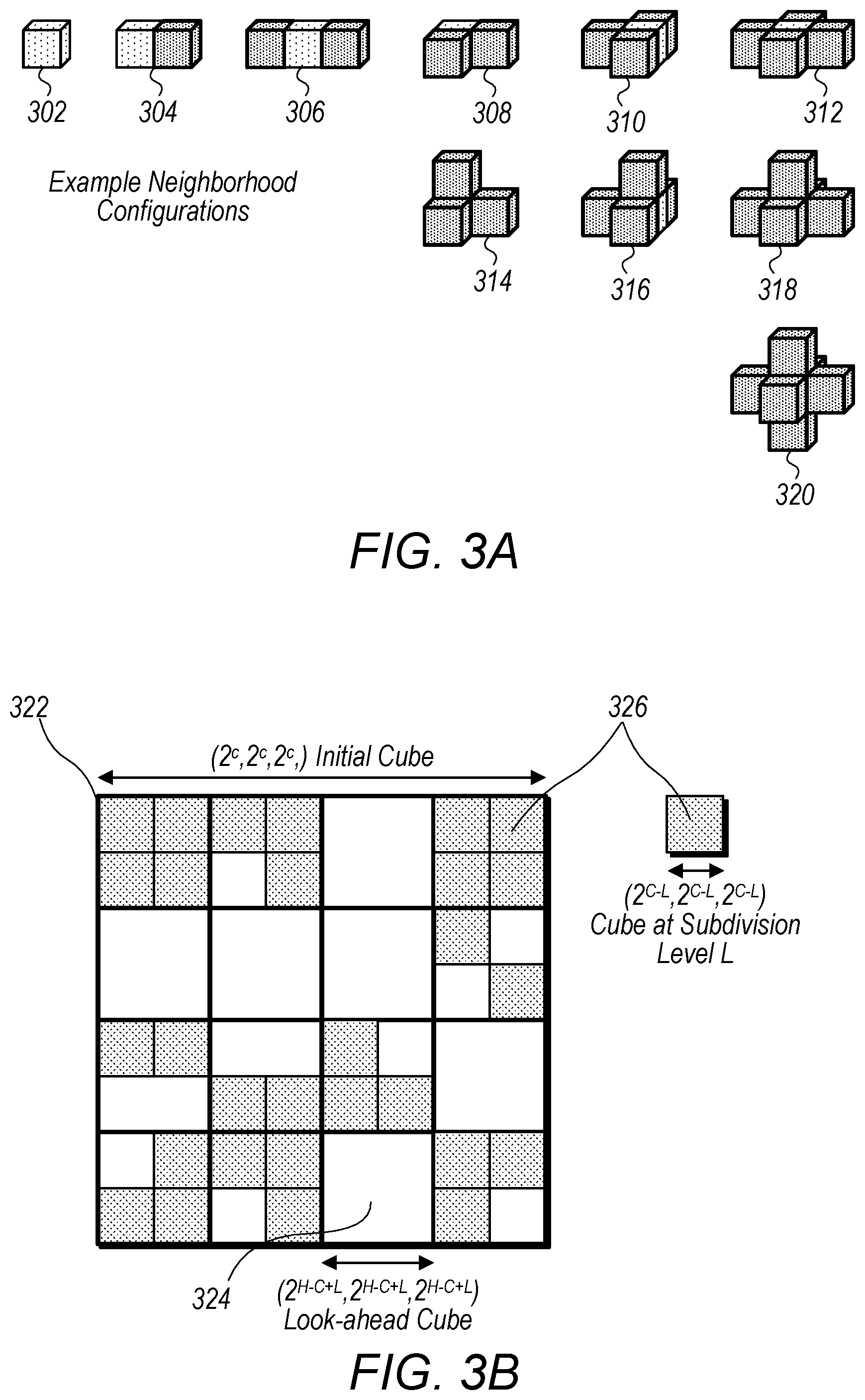 Patent US11818401 Figure 3 – Point cloud geometry compression using octrees and binary arithmetic encoding with adaptive look-up tables