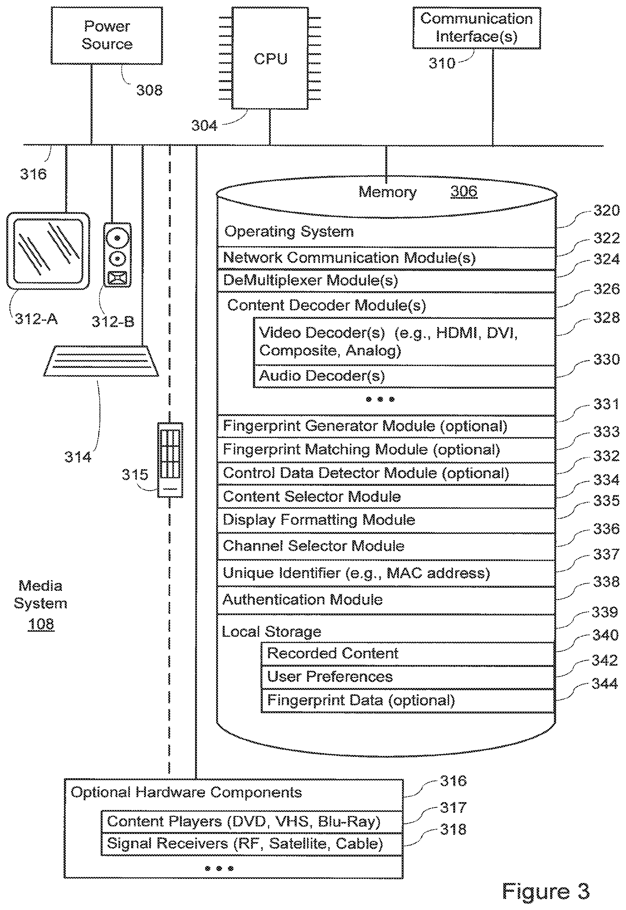Patent US11818403 Figure 3 – Method and system for remotely controlling consumer electronic devices