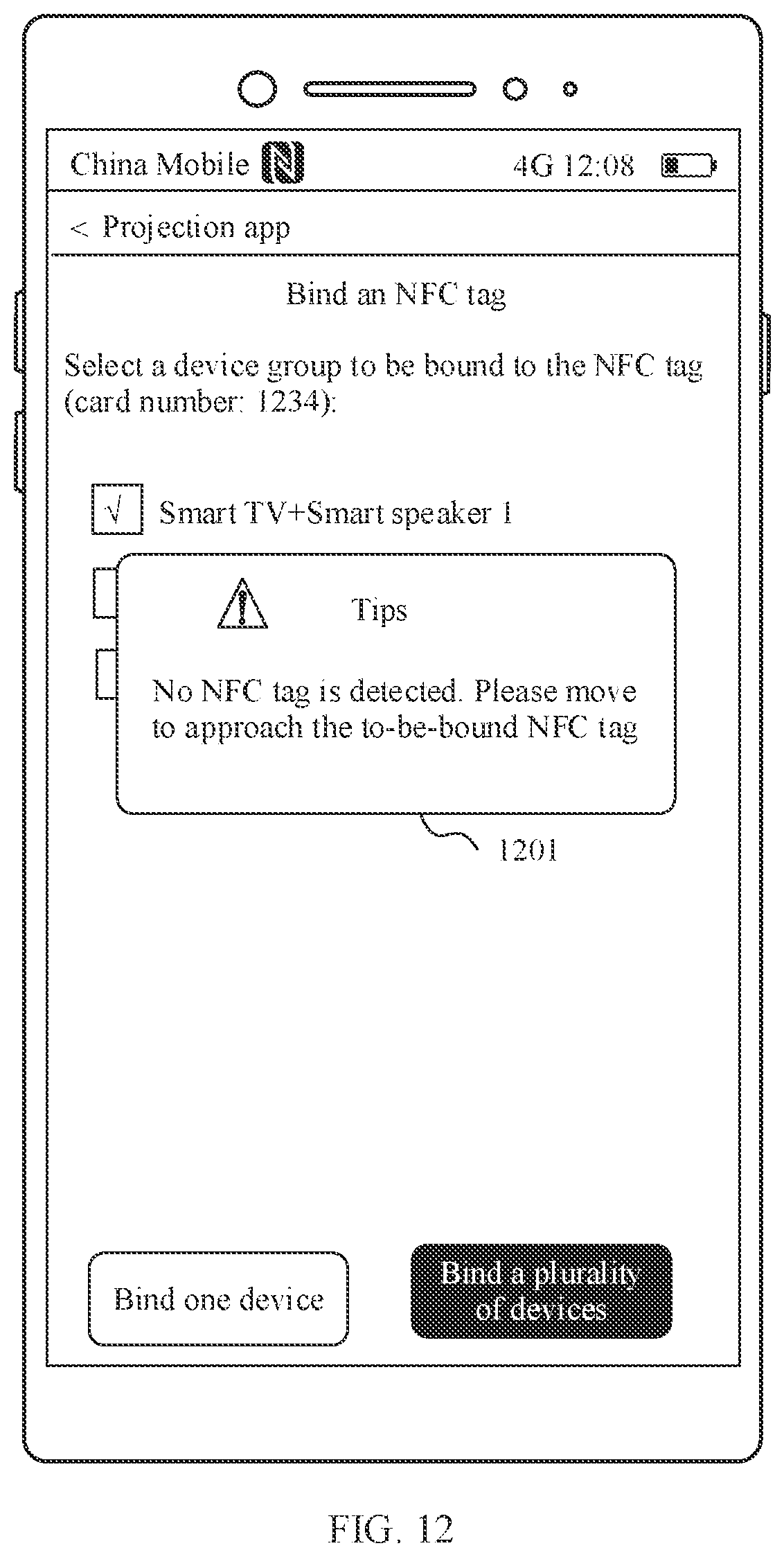 Patent US11818420 Figure 10 – Cross-device content projection method and electronic device