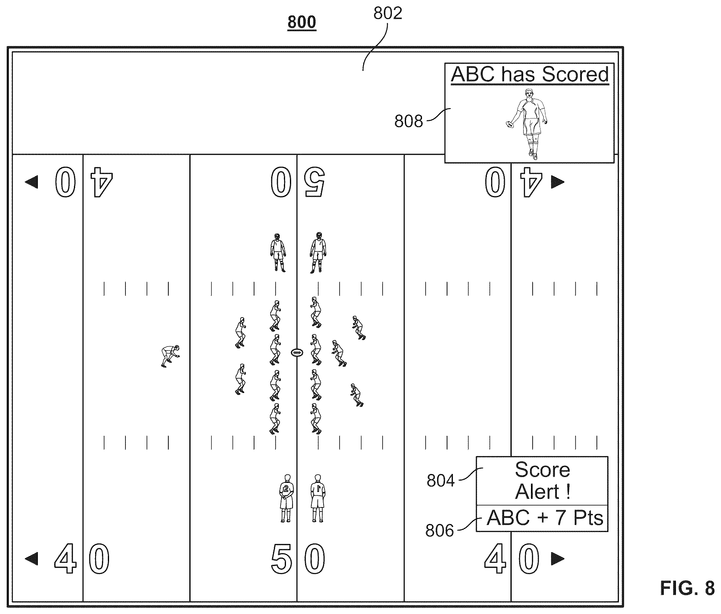 Patent US11818441 Figure 7 – Systems and methods for performing an action based on context of a feature in a media asset