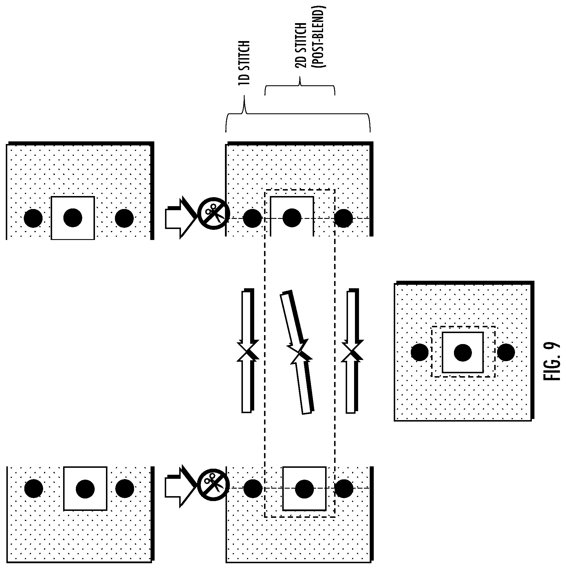 Patent US11818468 Figure 9 – Methods and apparatus for shear correction in image projections