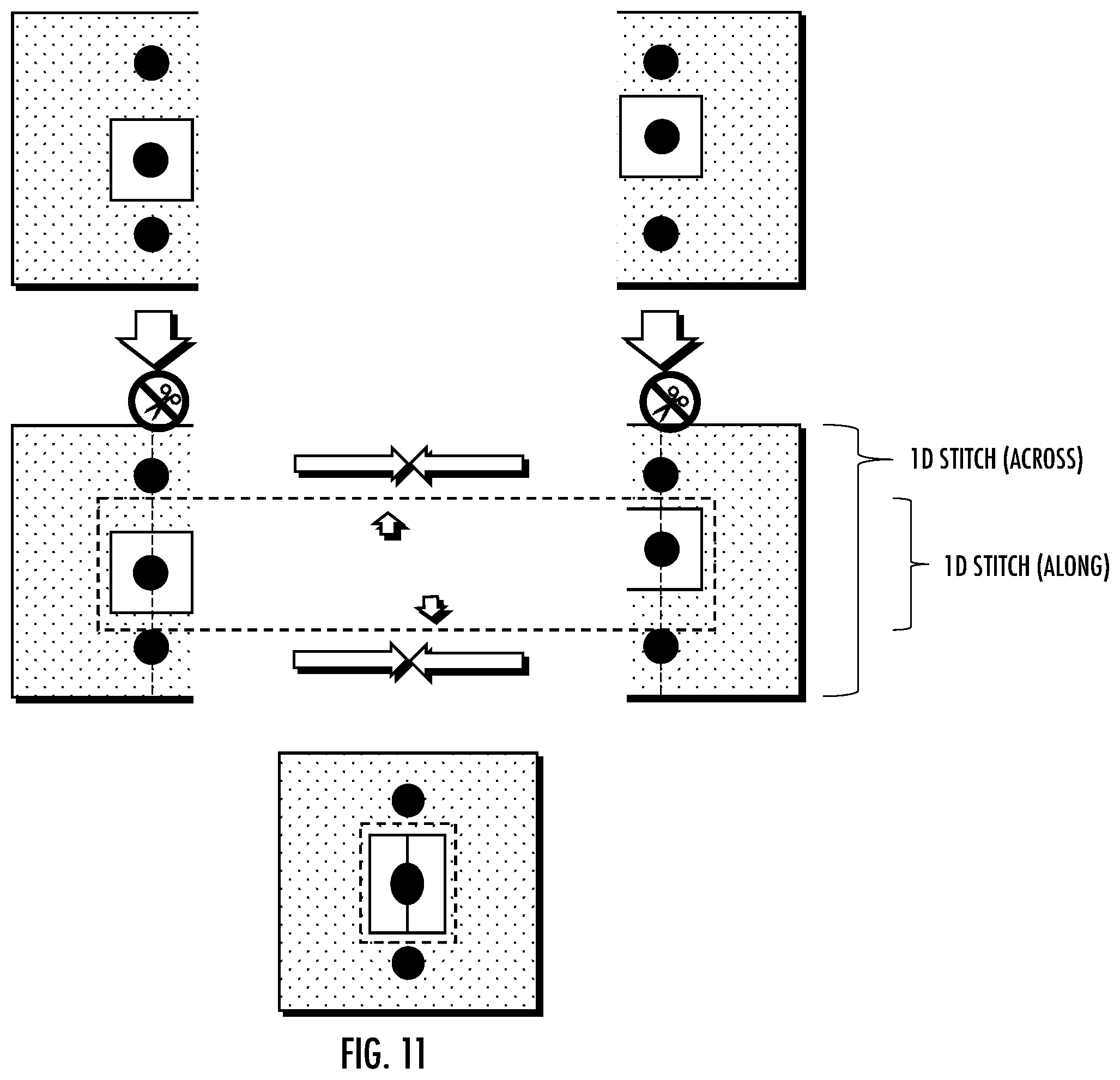 Patent US11818468 Figure 11 – Methods and apparatus for shear correction in image projections