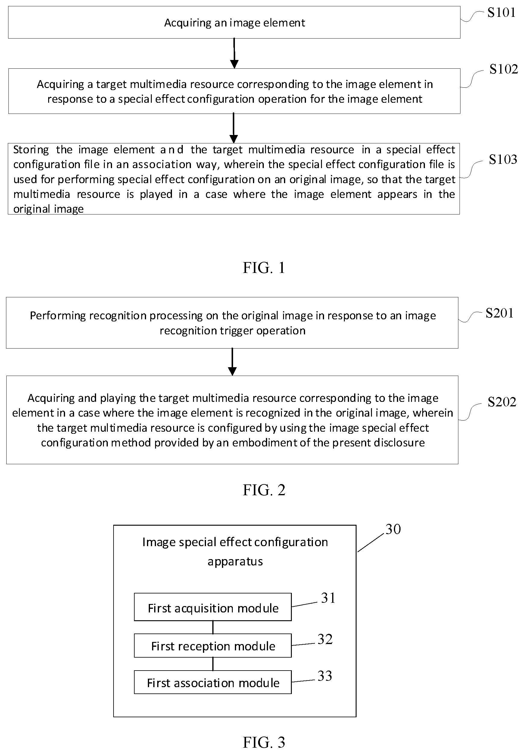 Patent US11818491 Figure 1 – Image special effect configuration method, image recognition method, apparatus and electronic device