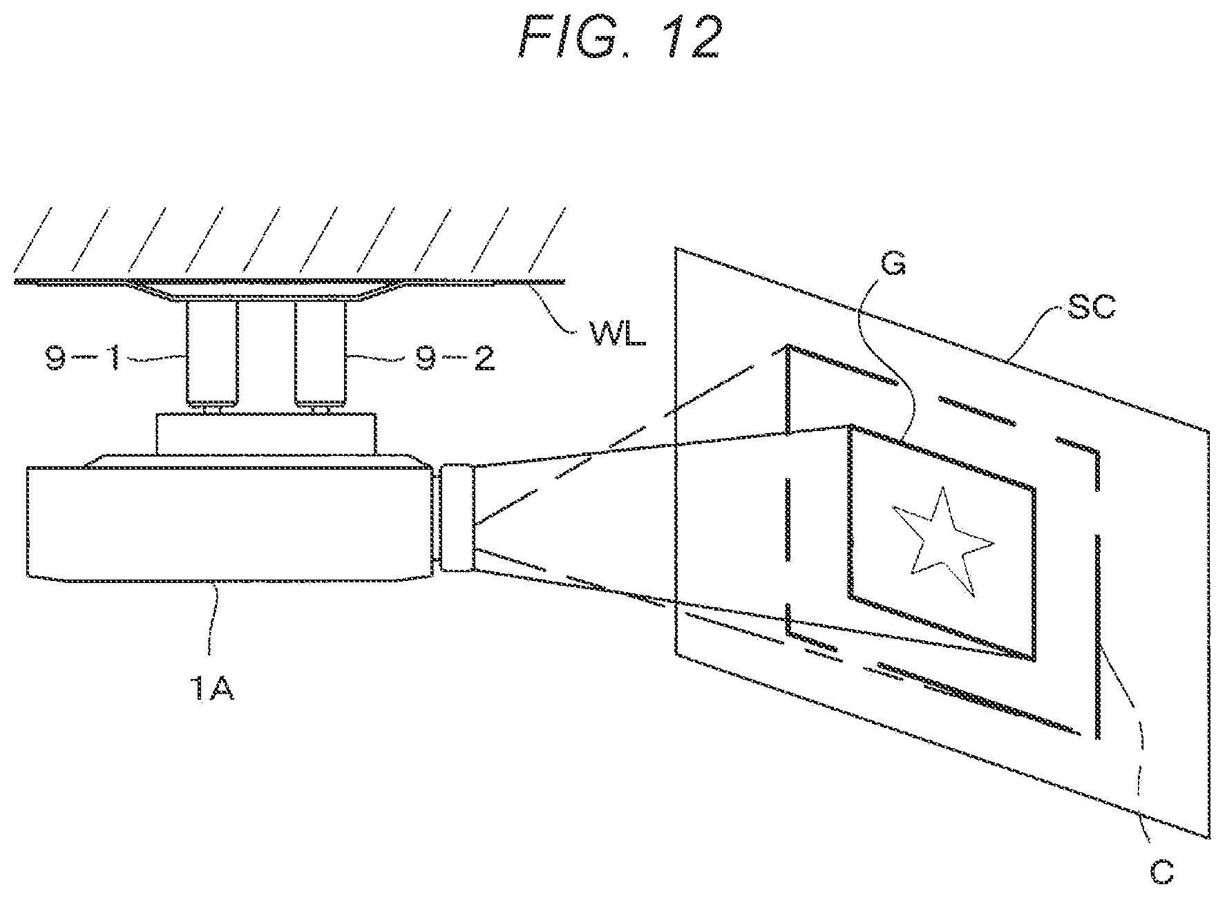 Patent US11818517 Figure 10 – Projector and projector controlling method