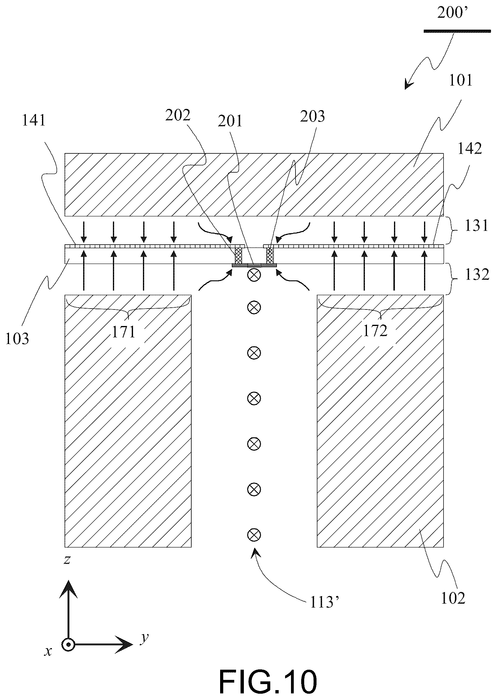 Patent US11818522 Figure 10 – Transducer, antenna apparatus, wireless apparatus, and method for manufacturing transducer