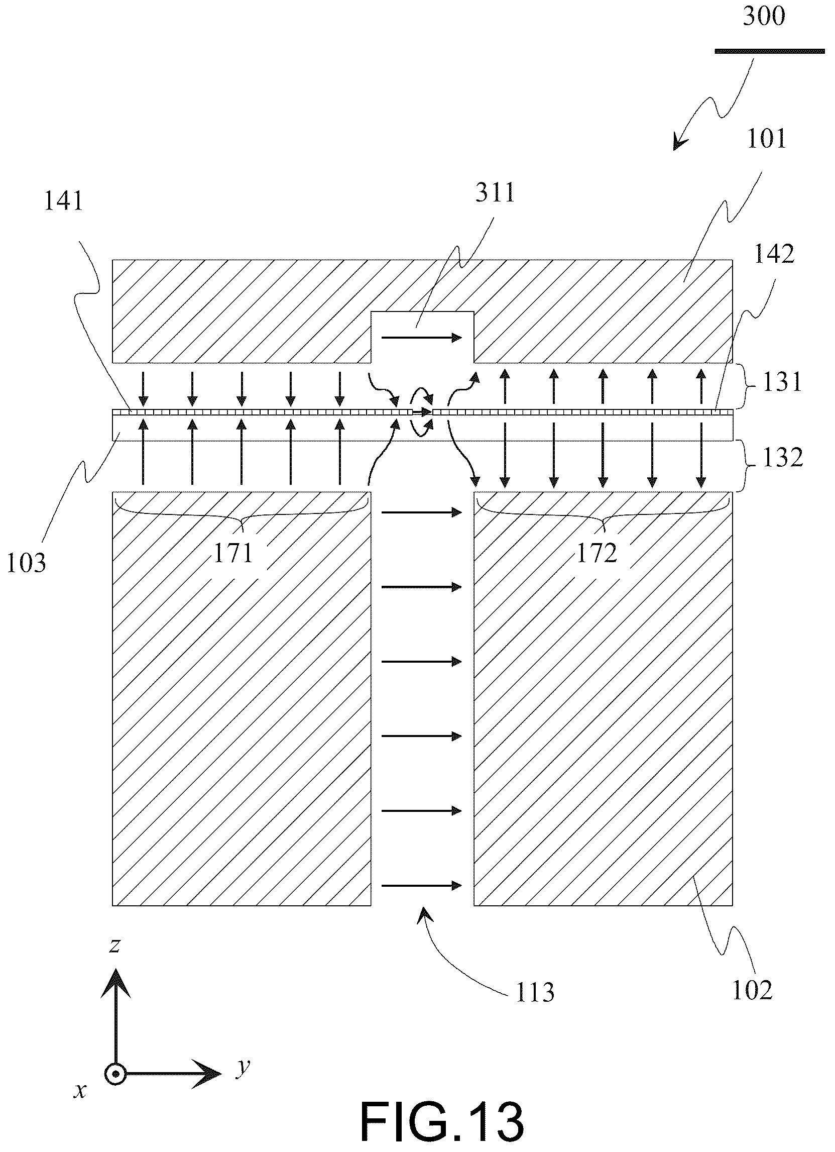 Patent US11818522 Figure 13 – Transducer, antenna apparatus, wireless apparatus, and method for manufacturing transducer