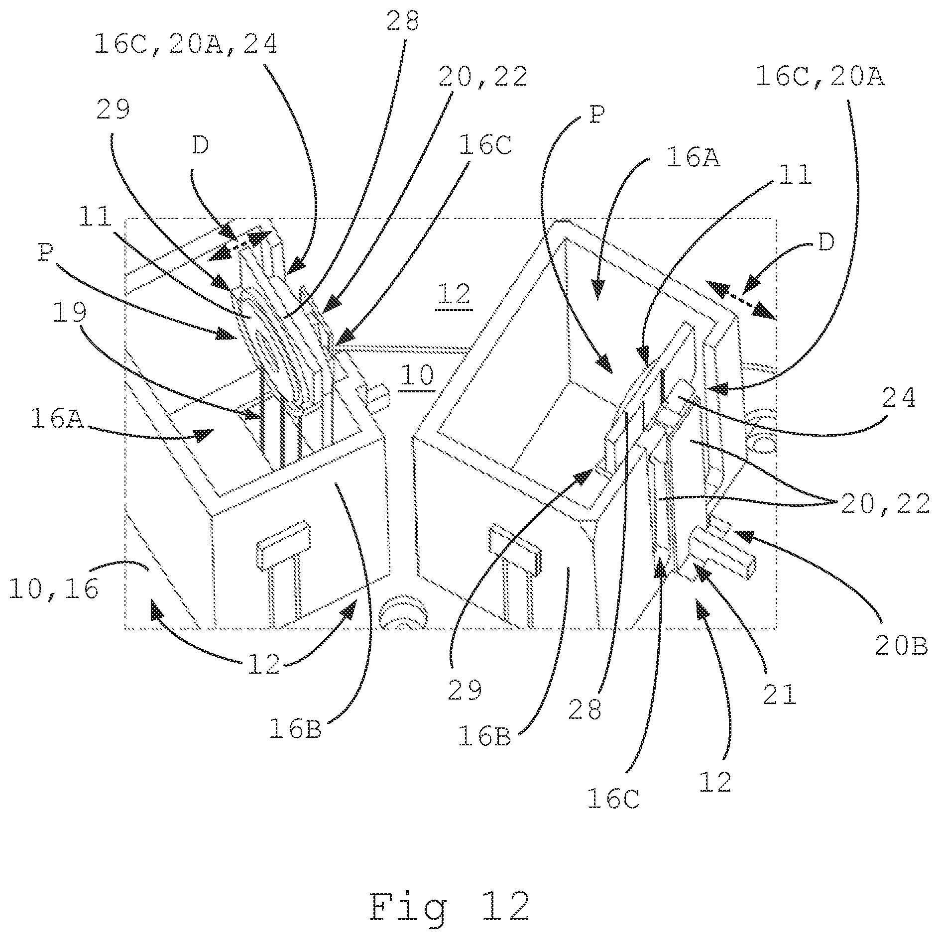 Patent US11818530 Figure 14 – Charging kit for charging one or more rechargeable hearing devices