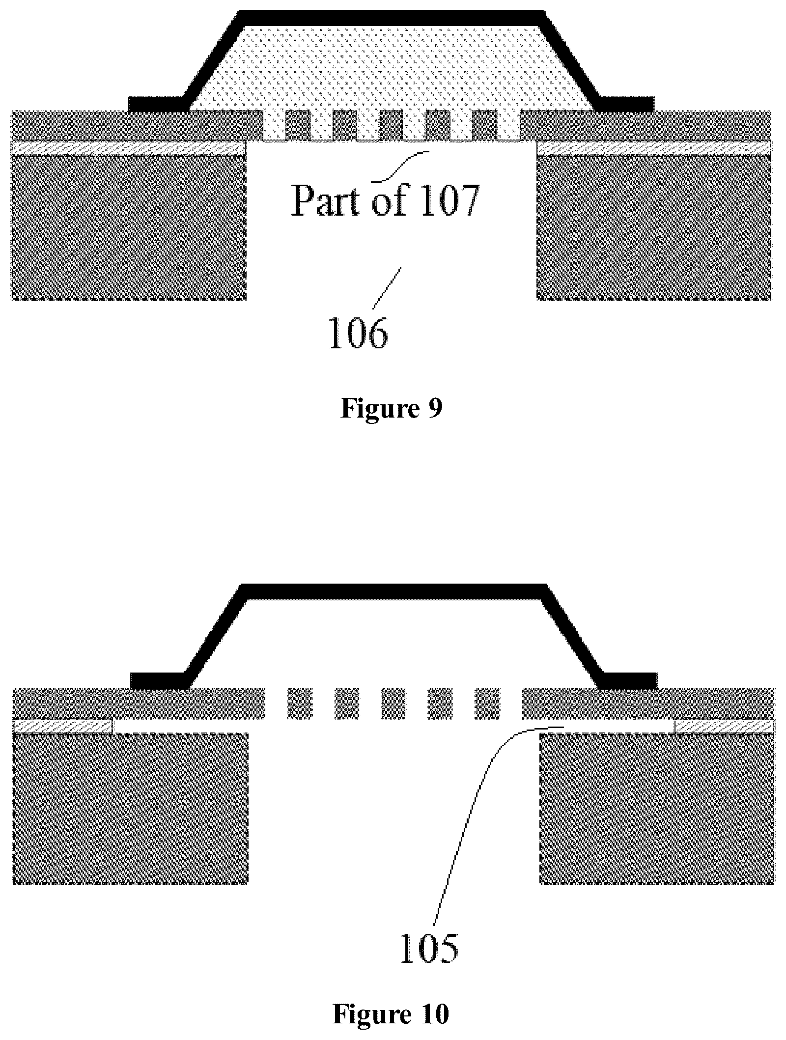 Patent US11818542 Figure 8 – Capacitive microphone with well-controlled undercut structure