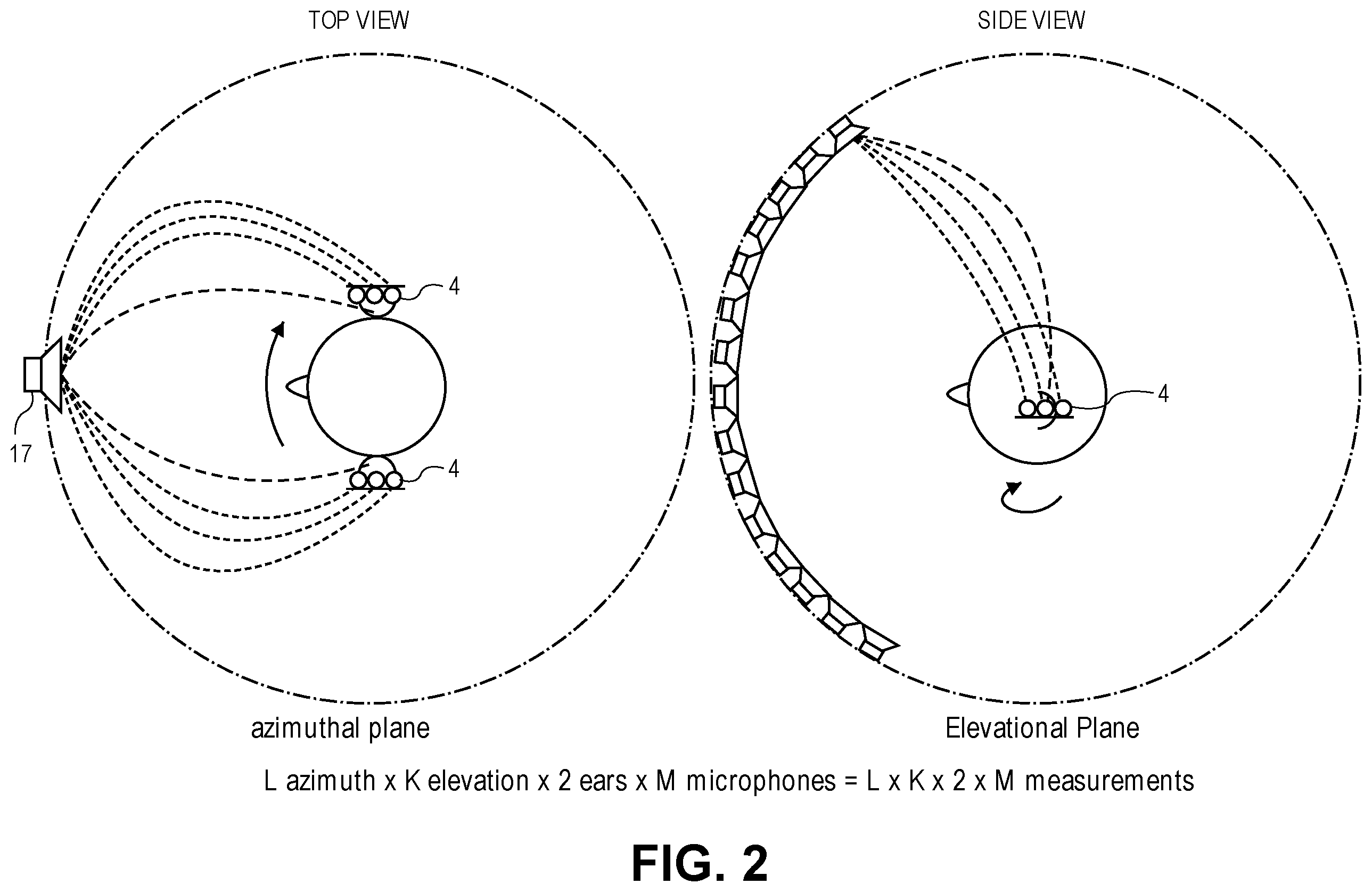 Patent US11818561 Figure 2 – Spatial headphone transparency