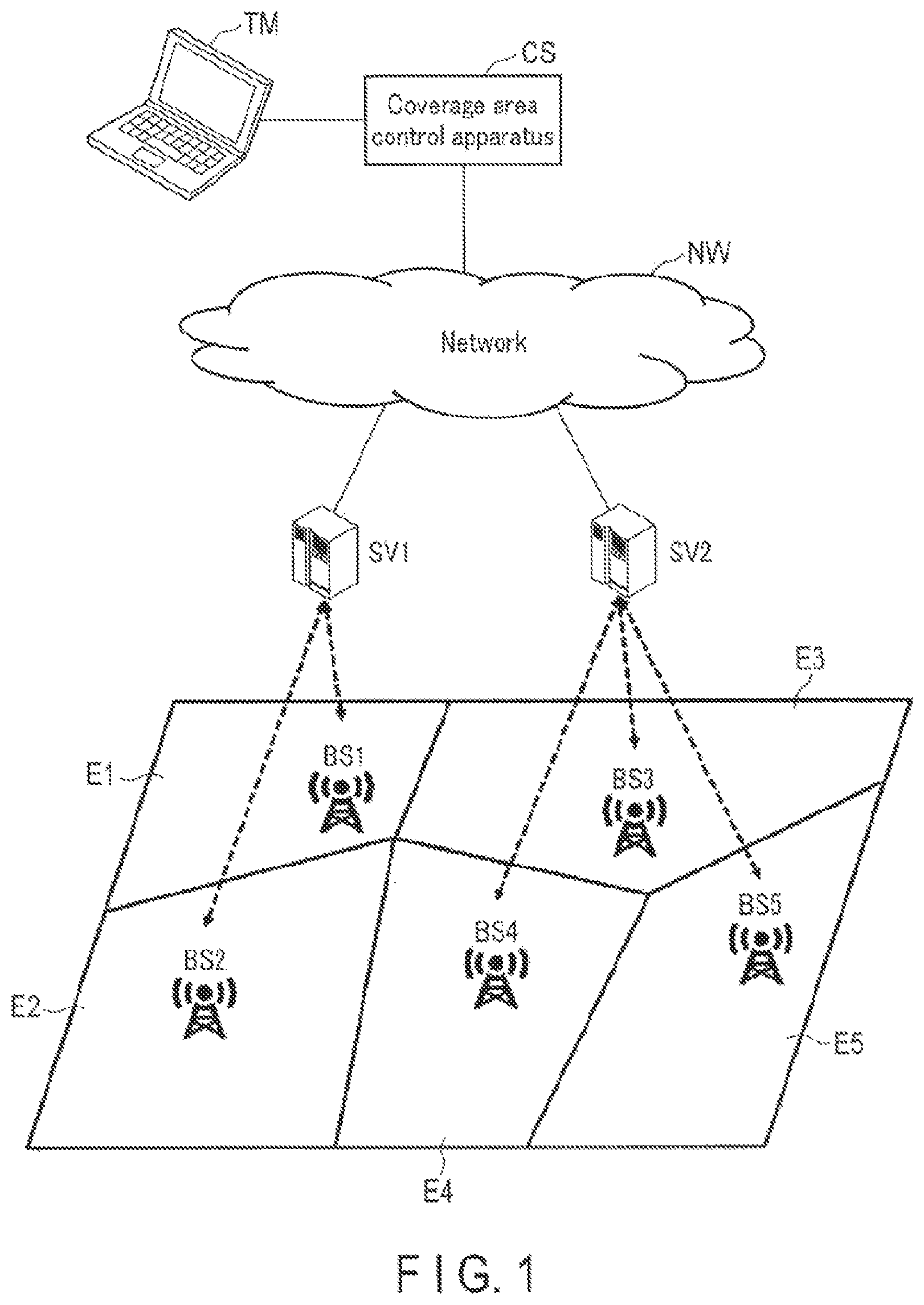 Patent US11818587 Figure 1 – Communication range control device, method, and program