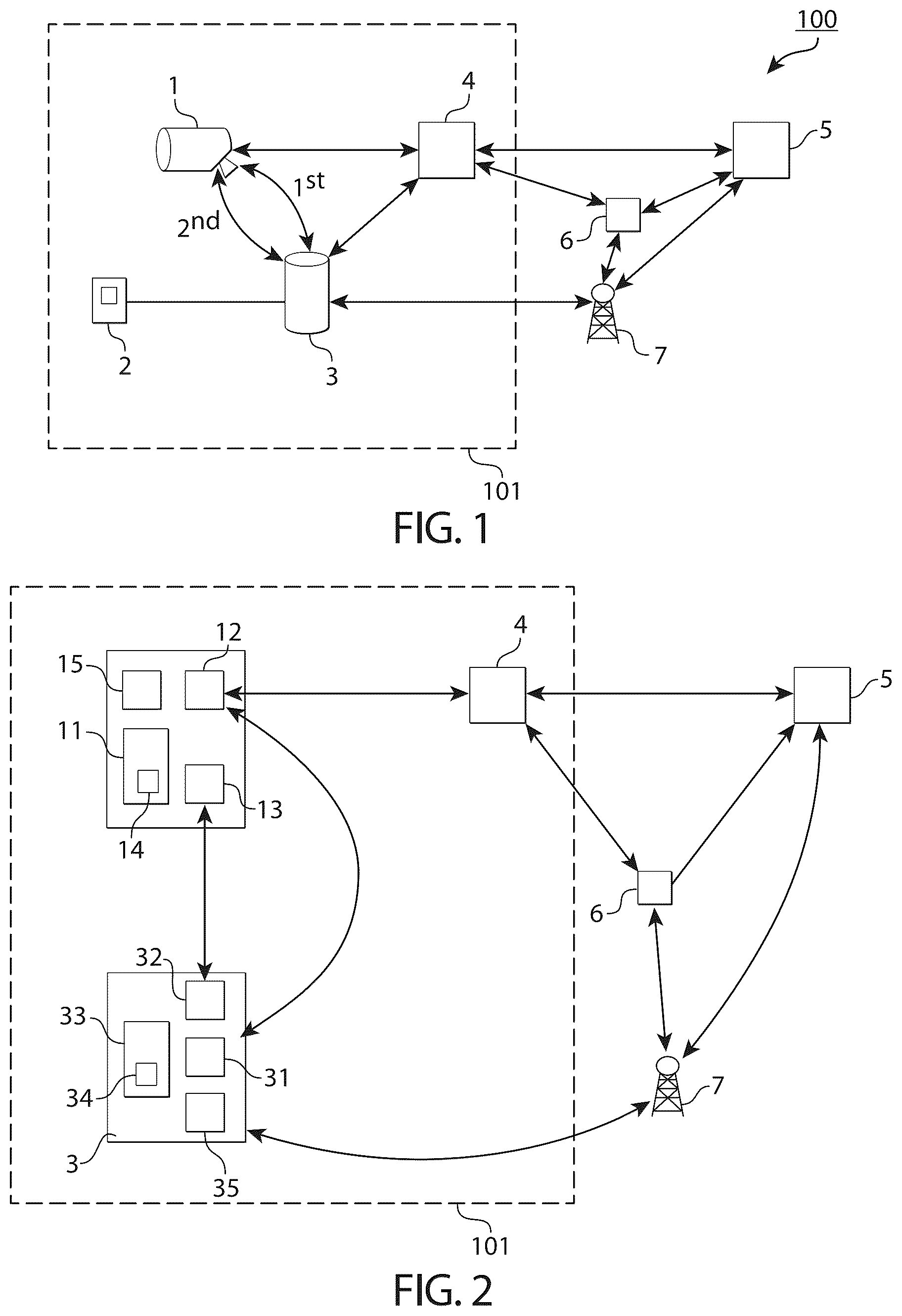 Patent US11818595 Figure 1 – Operating wireless devices and image data systems