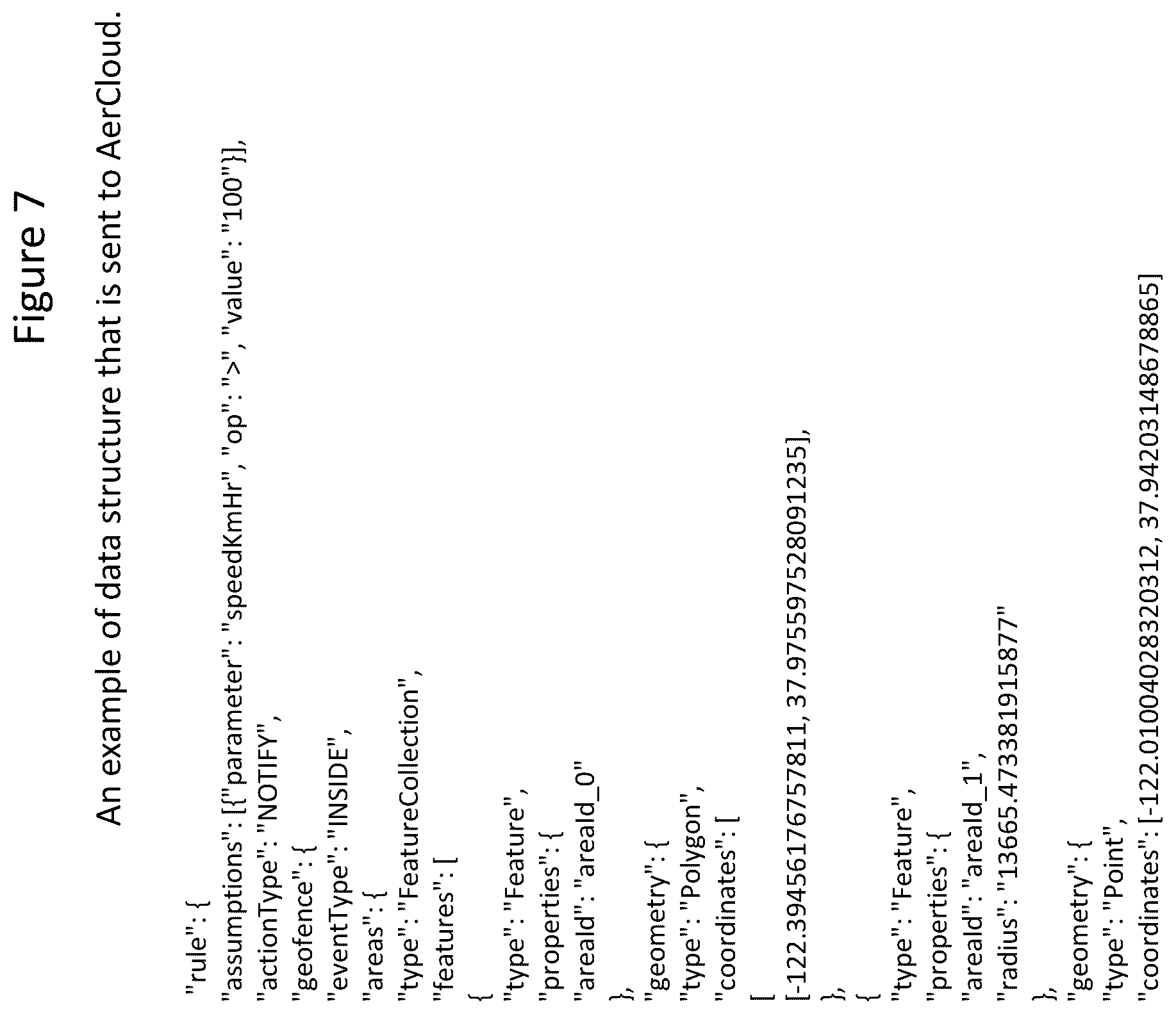 Patent US11818623 Figure 7 – System and method for monitoring devices relative to a user defined geographic area