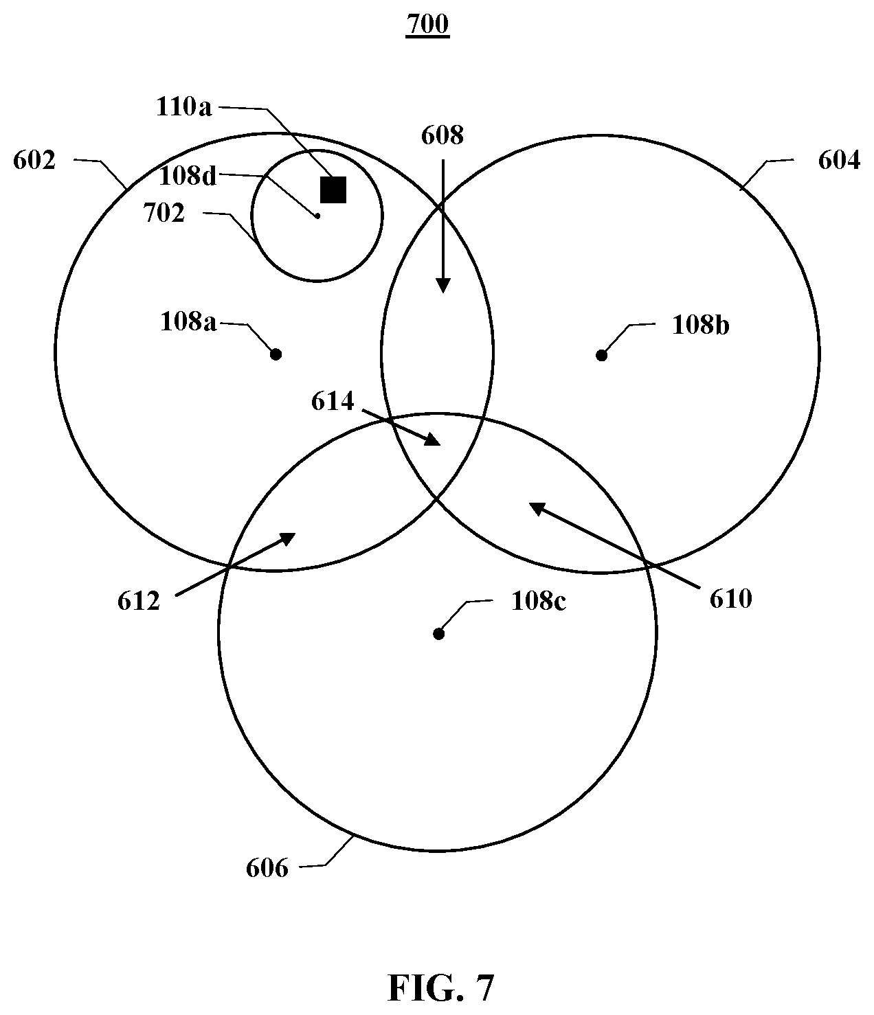 Patent US11818624 Figure 7 – System and methods for passive contact tracing