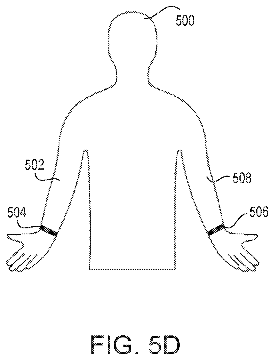 Patent US11818627 Figure 8 – Gesture-based load control via wearable devices