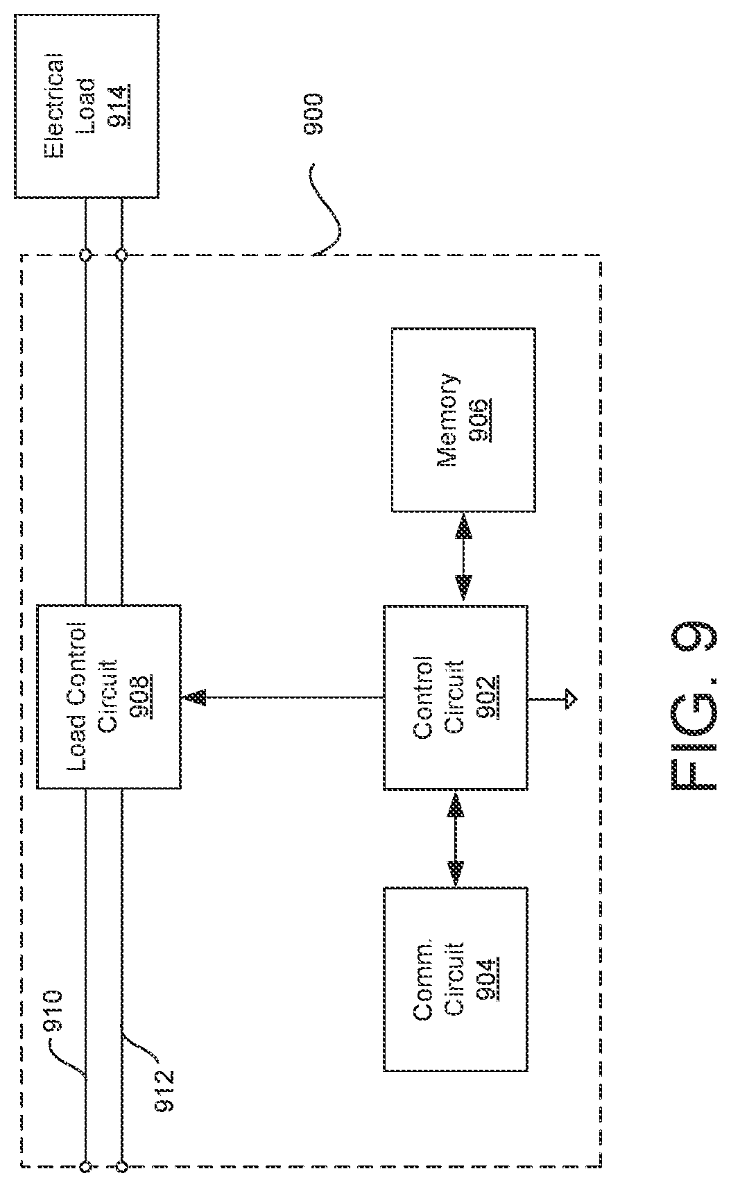 Patent US11818627 Figure 13 – Gesture-based load control via wearable devices