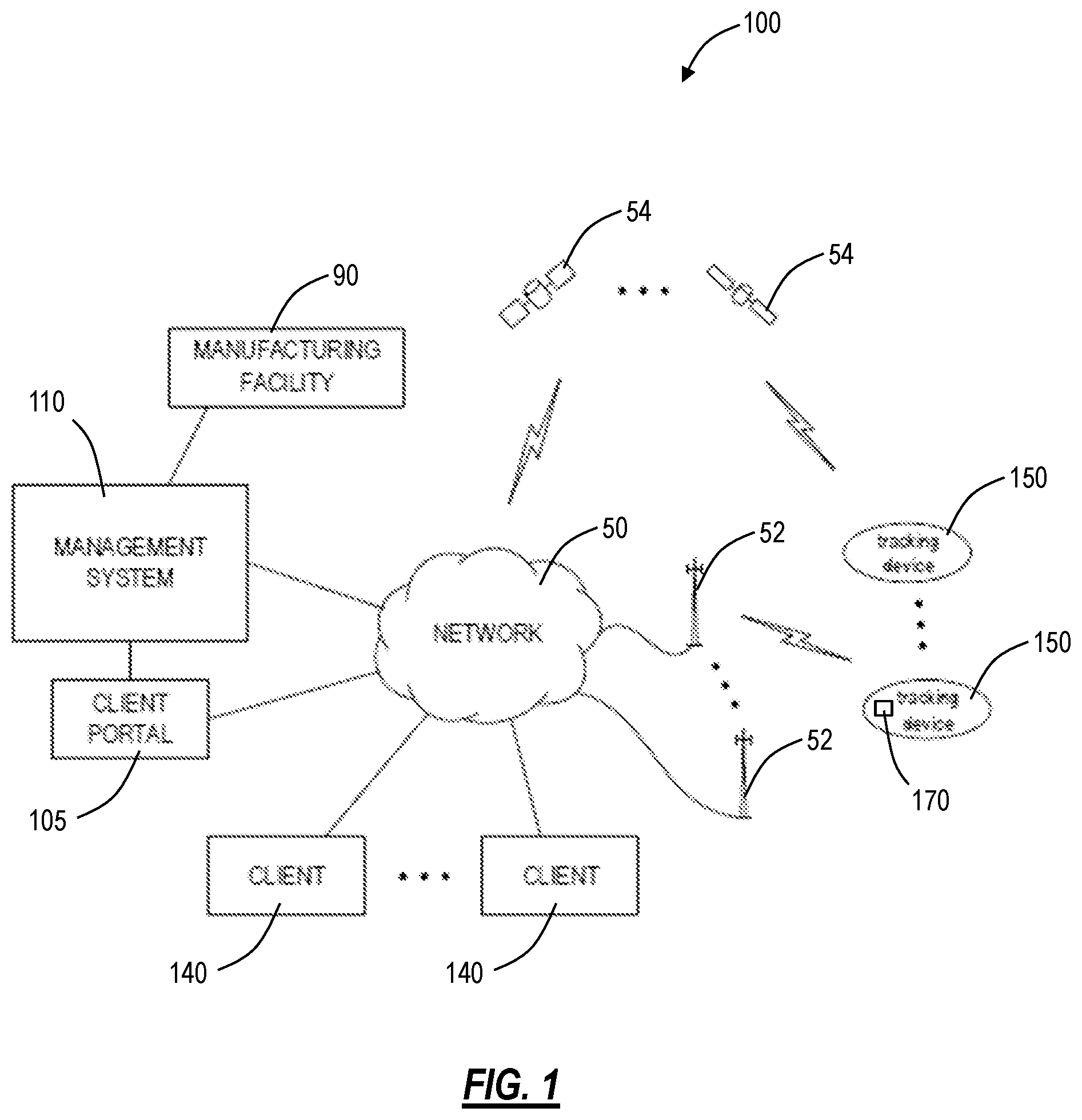 Patent US11818628 Figure 1 – Wearable tracking device and system for tracking people and personal items