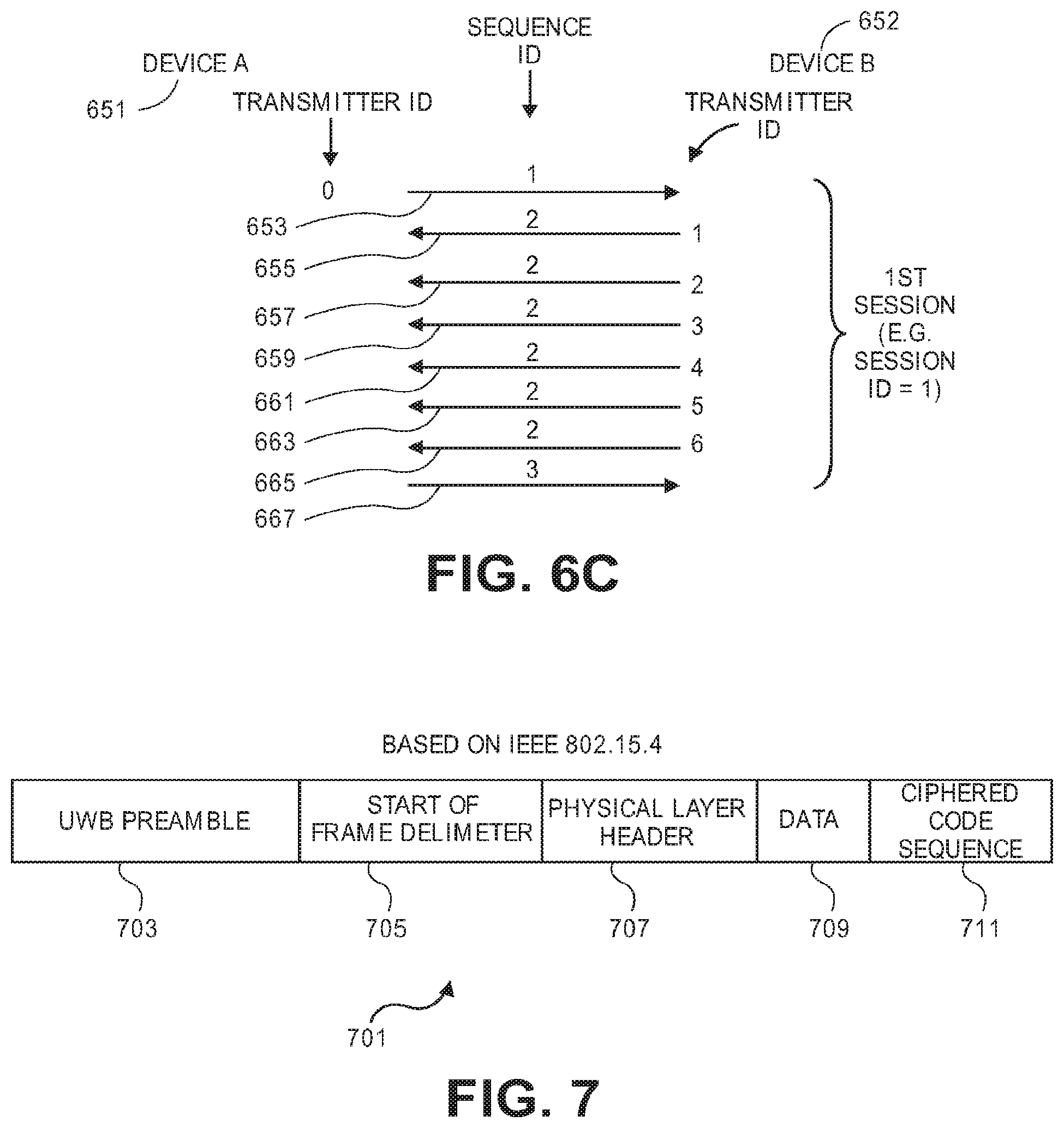 Patent US11818681 Figure 6 – Methods and architectures for secure ranging