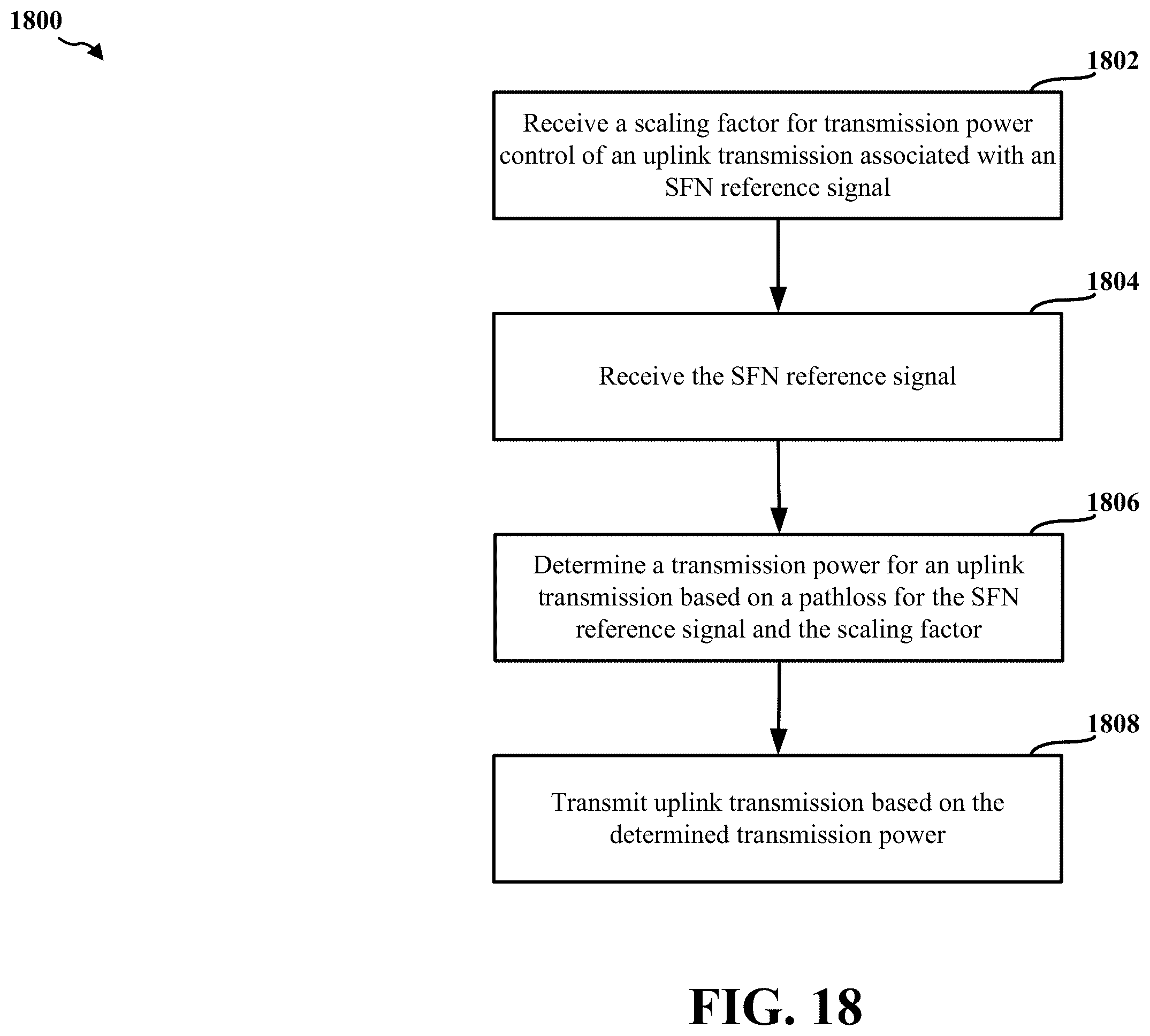 Patent US11818700 Figure 18 – Indication of single frequency network receiver processing modes