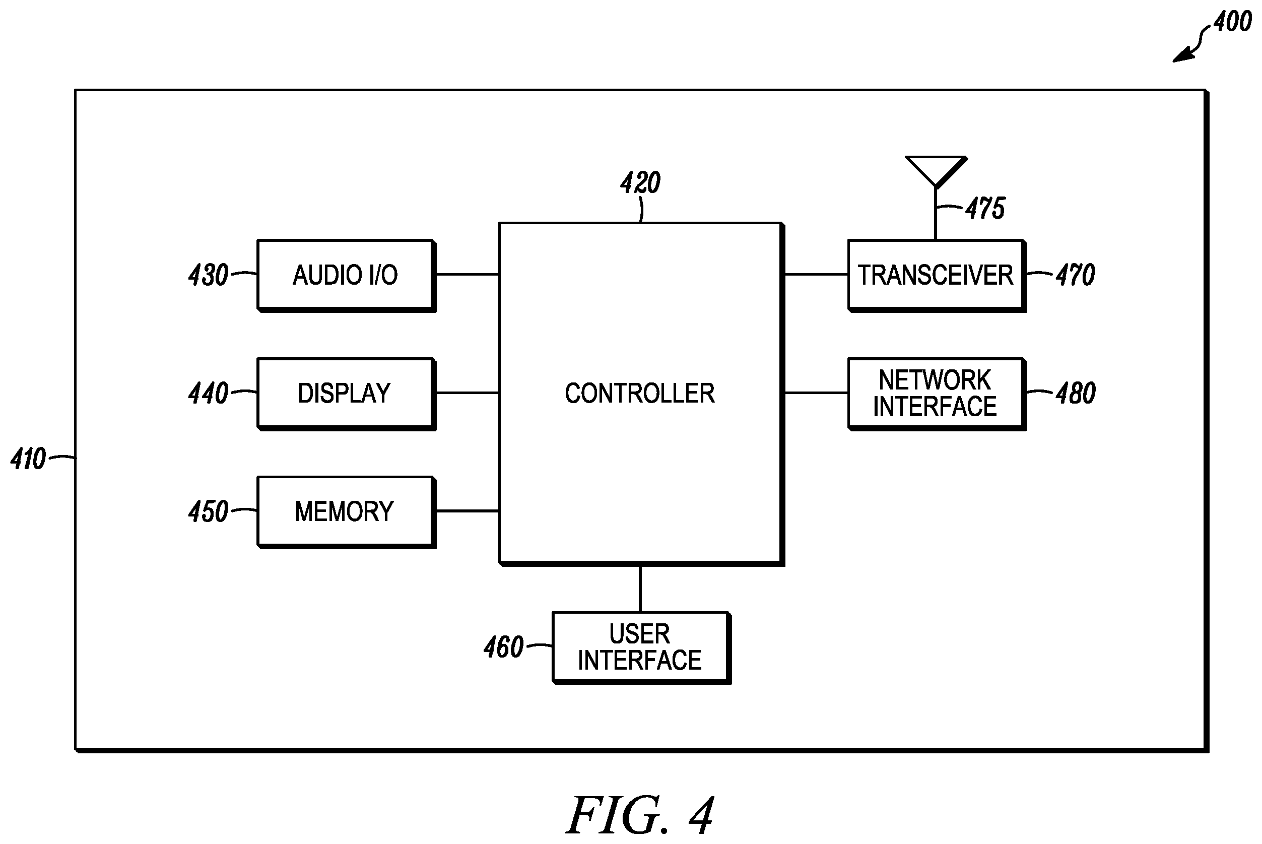 Patent US11818701 Figure 4 – Apparatus and method for decoding a PDSCH using pre-emption