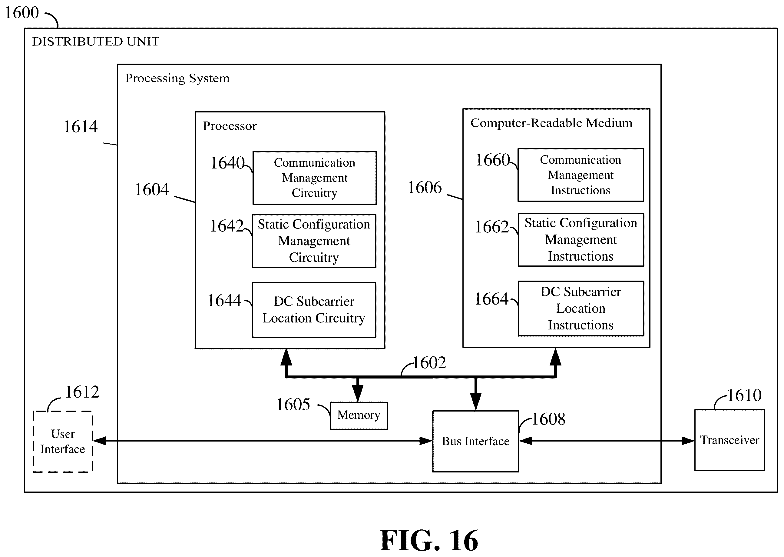 Patent US11818772 Figure 16 – Static configuration for processing a message in a two-step random access procedure in an open radio access network