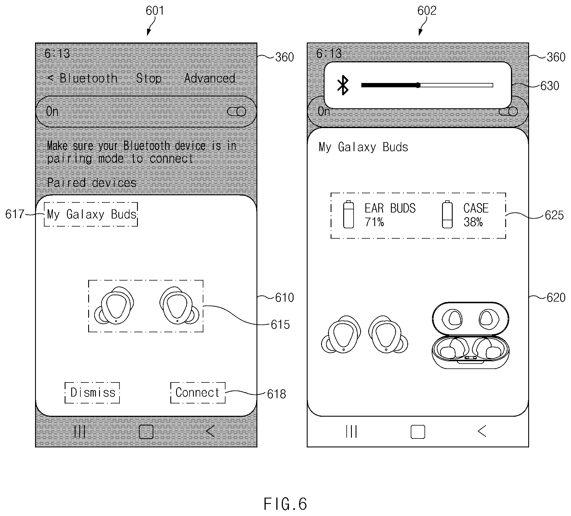 Patent US11818781 Figure 6 – Communication method between multi devices in Bluetooth communication environment and electronic device therefor