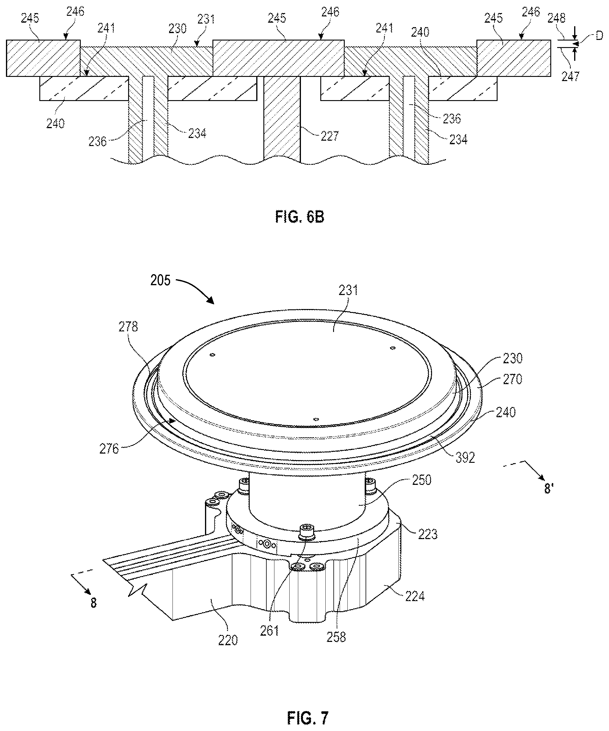 Patent US11818810 Figure 5 – Heater assembly with purge gap control and temperature uniformity for batch processing chambers