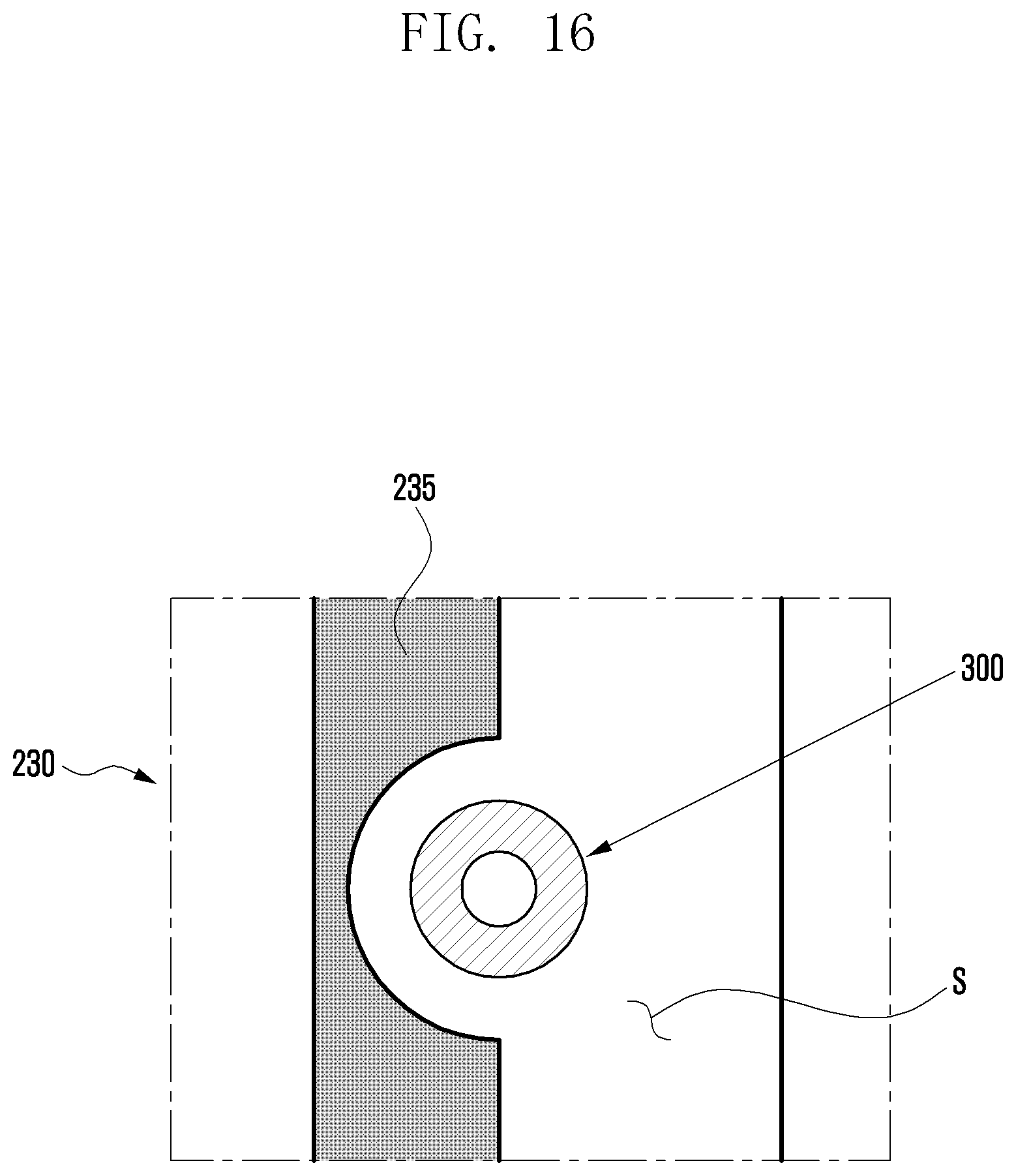 Patent US11818843 Figure 16 – Electronic device including interposer