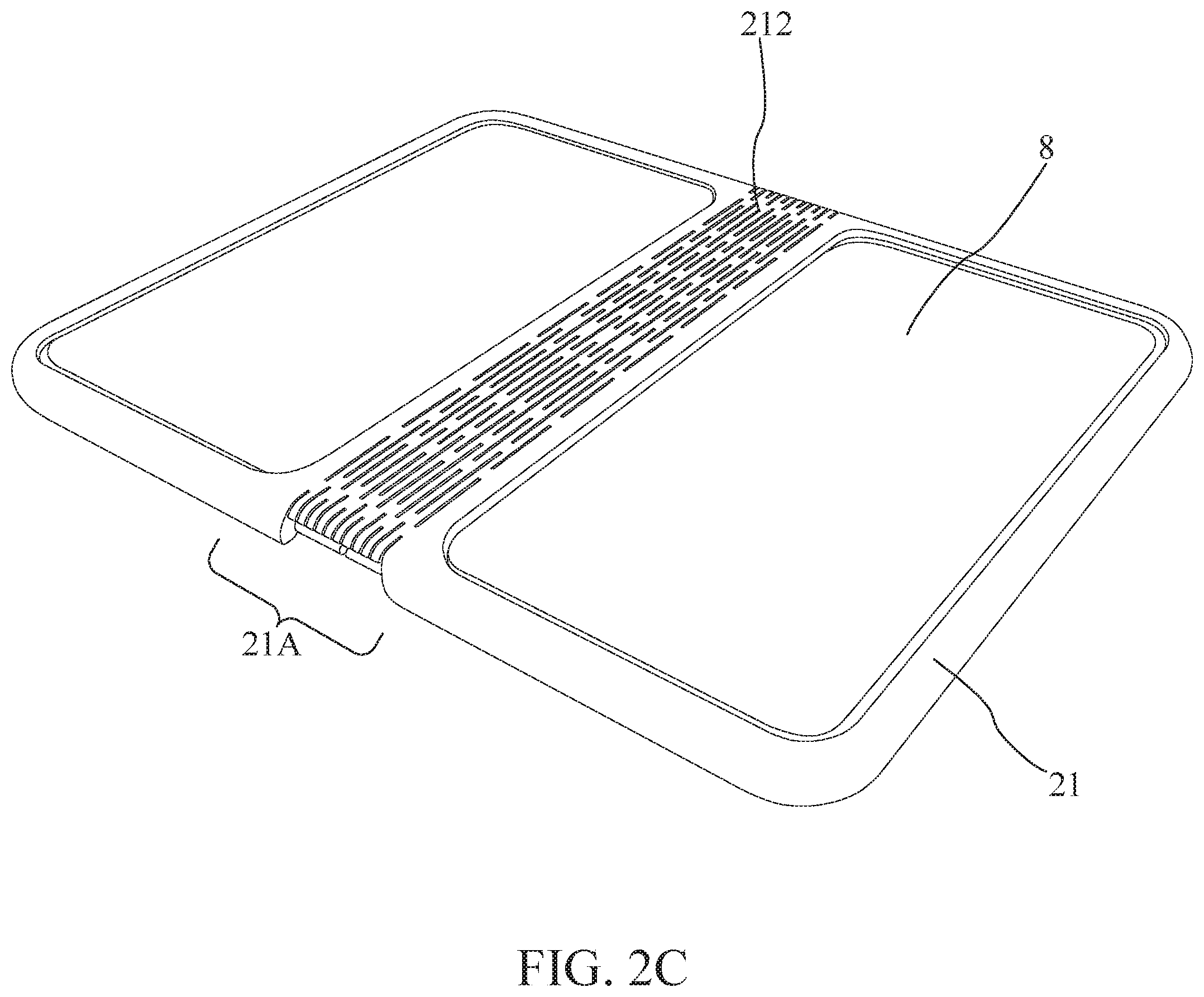 Patent US11818851 Figure 8 – Foldable apparatus for foldable device