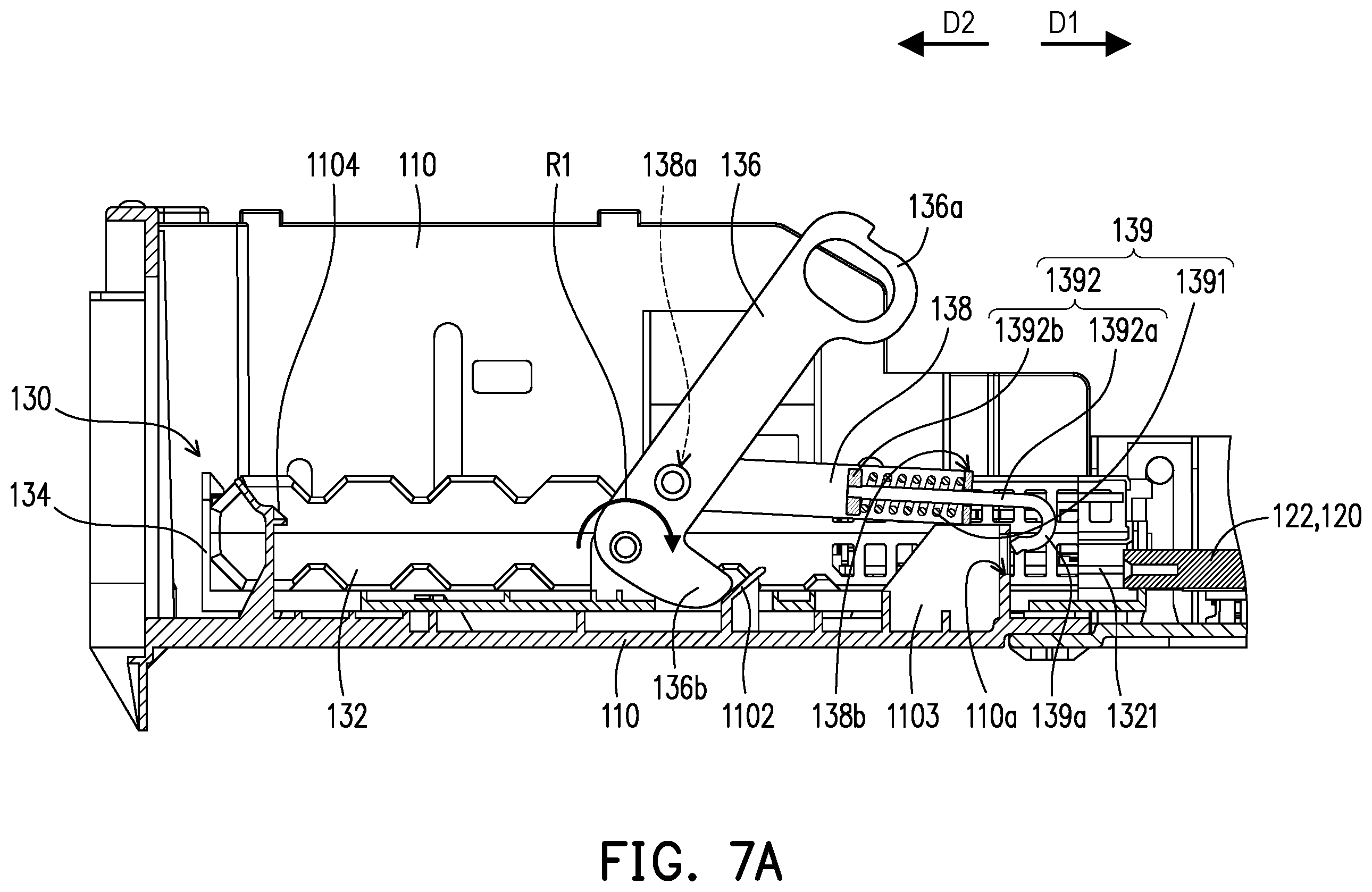 Patent US11818854 Figure 7 – Electronic module and electronic apparatus