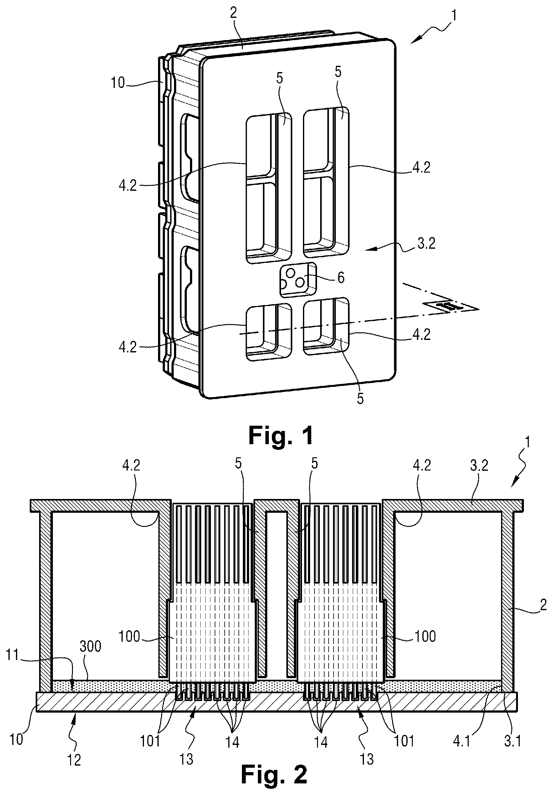 Patent US11818858 — Method for electrically insulating and electronic device and device obtained thereby — Figure 1