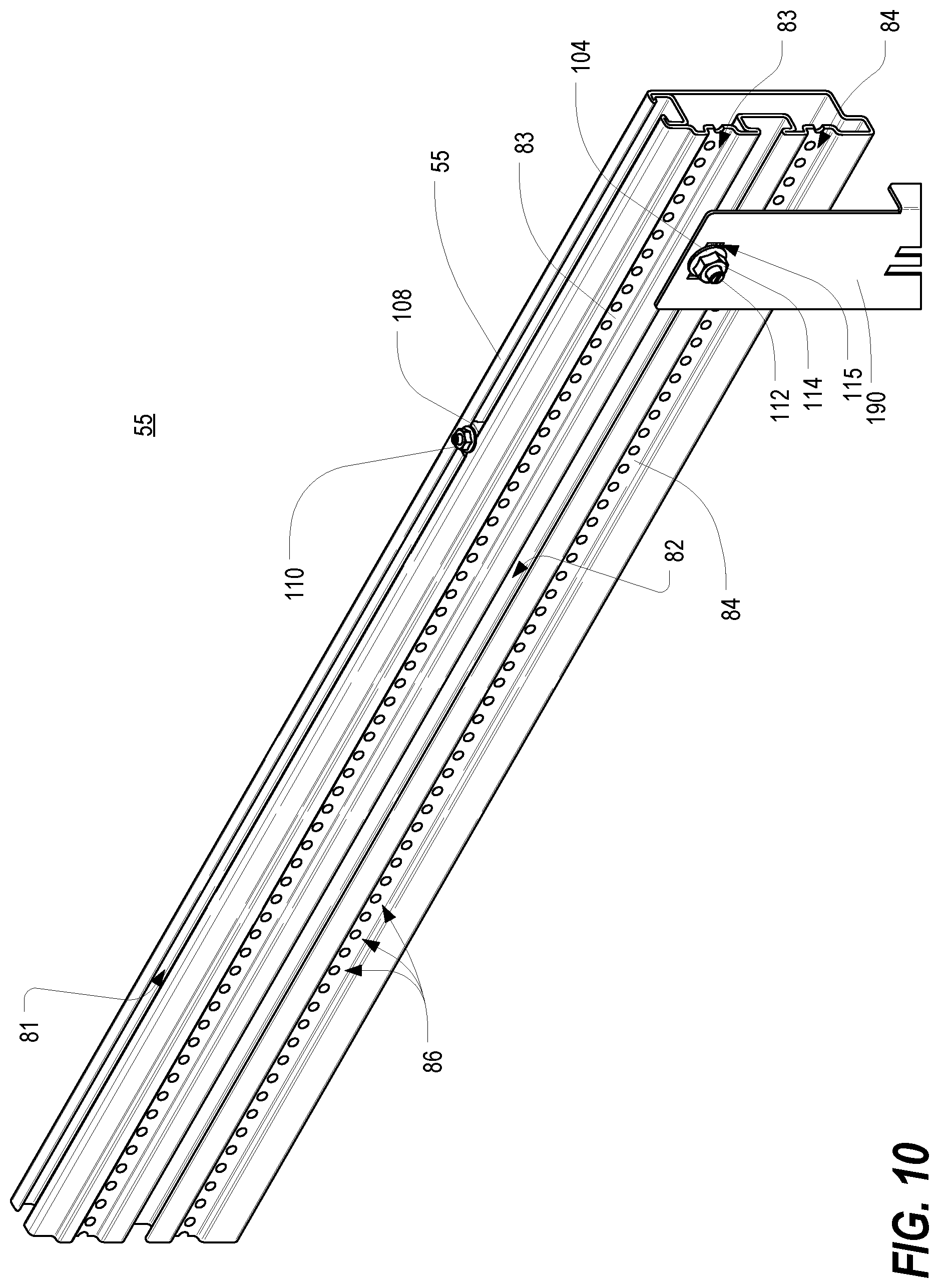 Patent US11818861 Figure 12 – Frame structure for electronic equipment enclosure