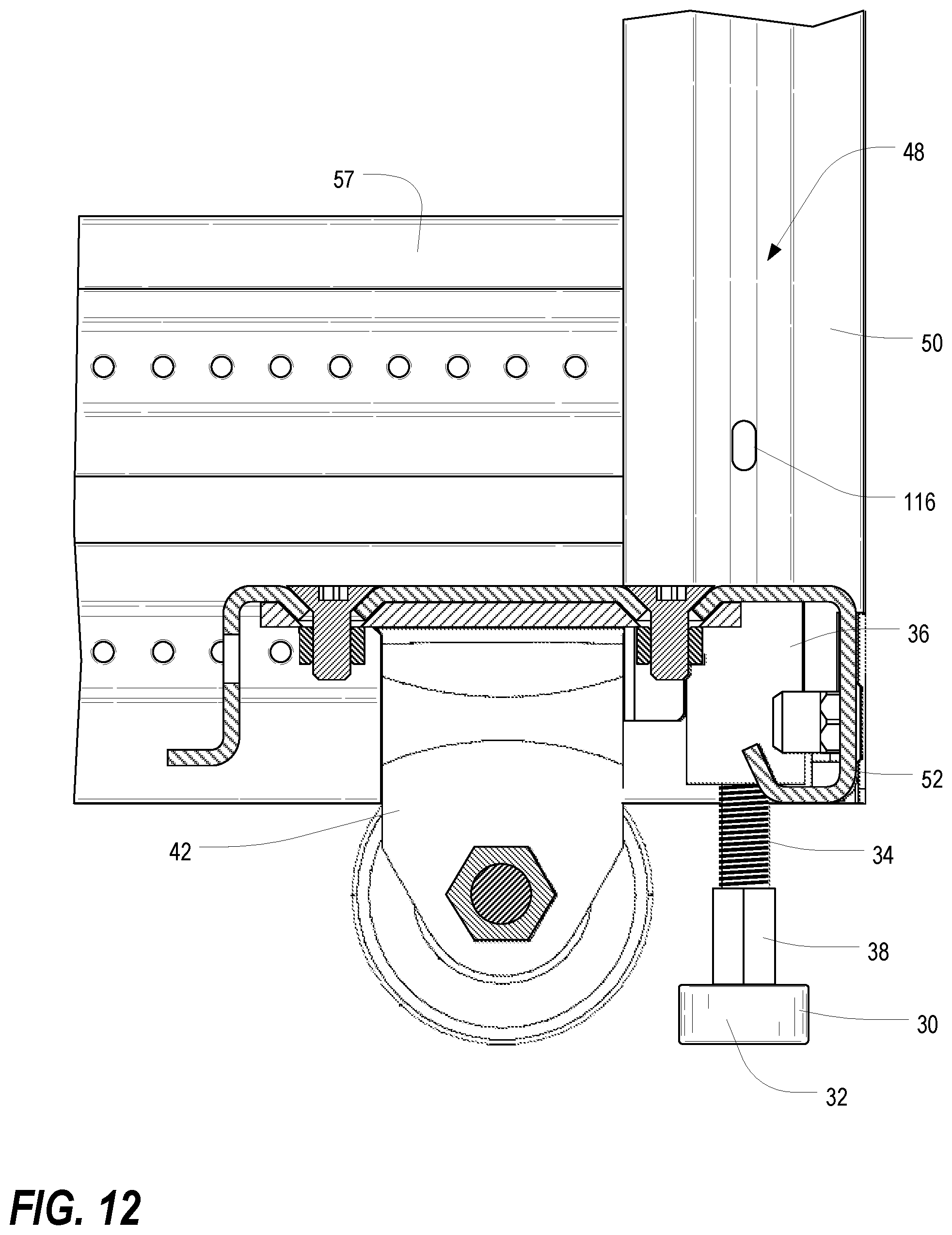 Patent US11818861 Figure 14 – Frame structure for electronic equipment enclosure