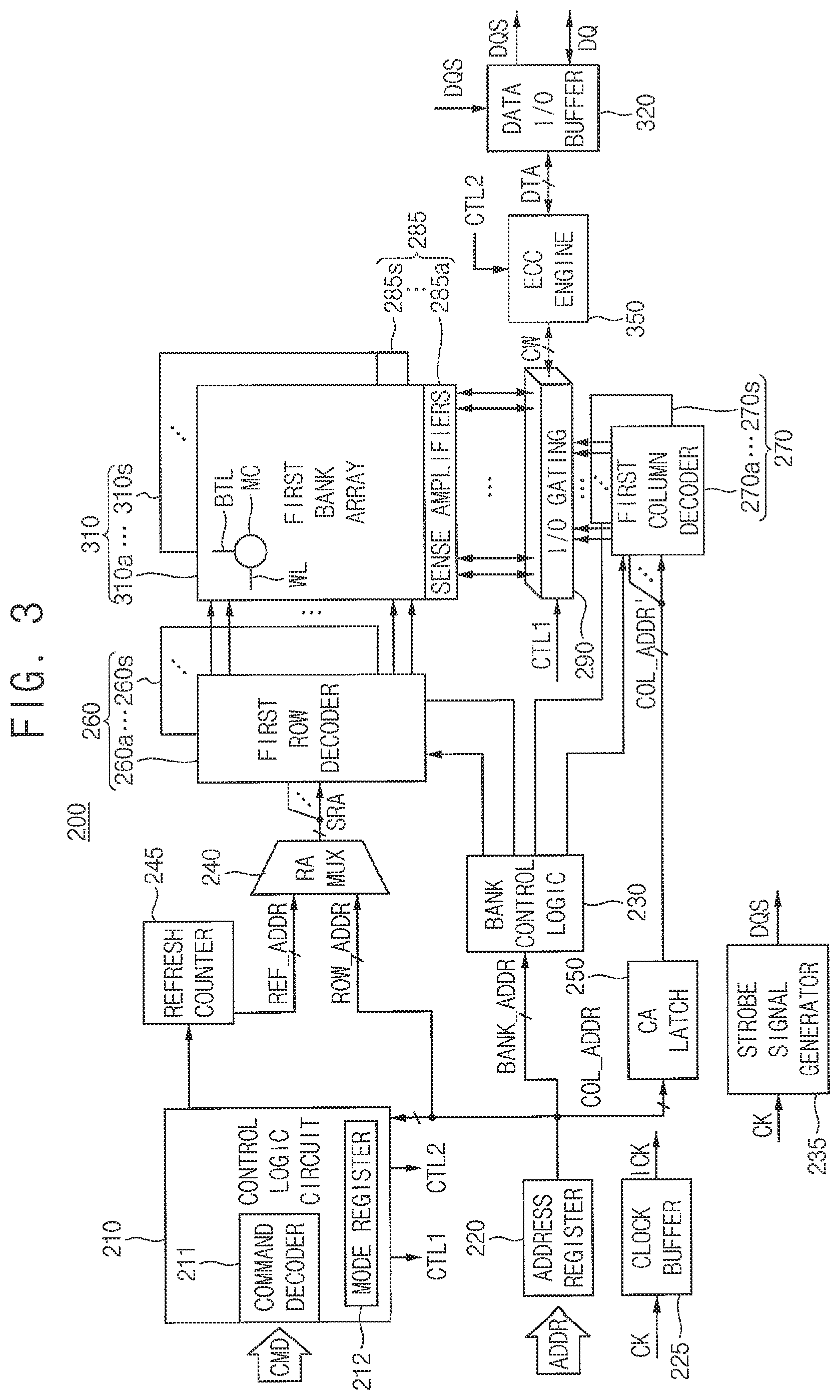 Patent US11818881 Figure 3 – Sub word-line driver circuit of semiconductor memory device and semiconductor memory device including the same