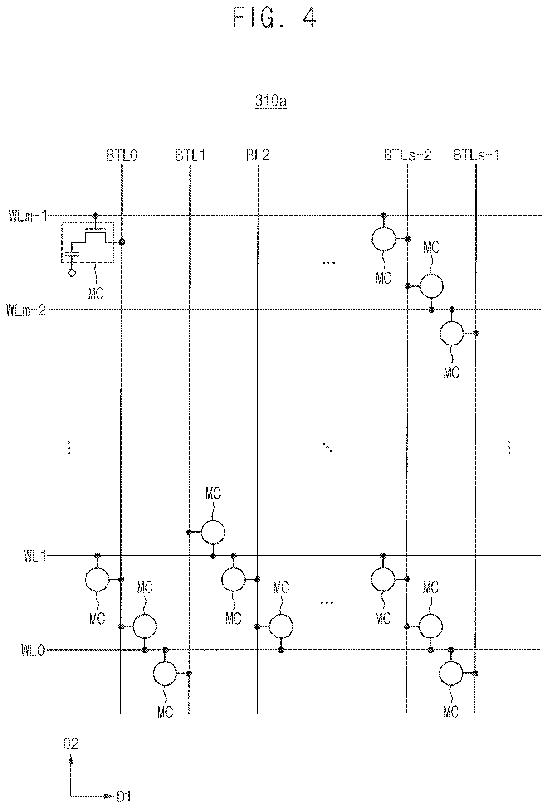 Patent US11818881 Figure 4 – Sub word-line driver circuit of semiconductor memory device and semiconductor memory device including the same