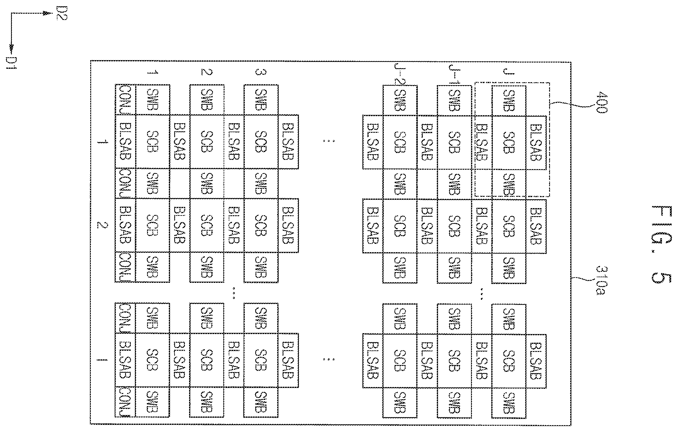 Patent US11818881 Figure 5 – Sub word-line driver circuit of semiconductor memory device and semiconductor memory device including the same