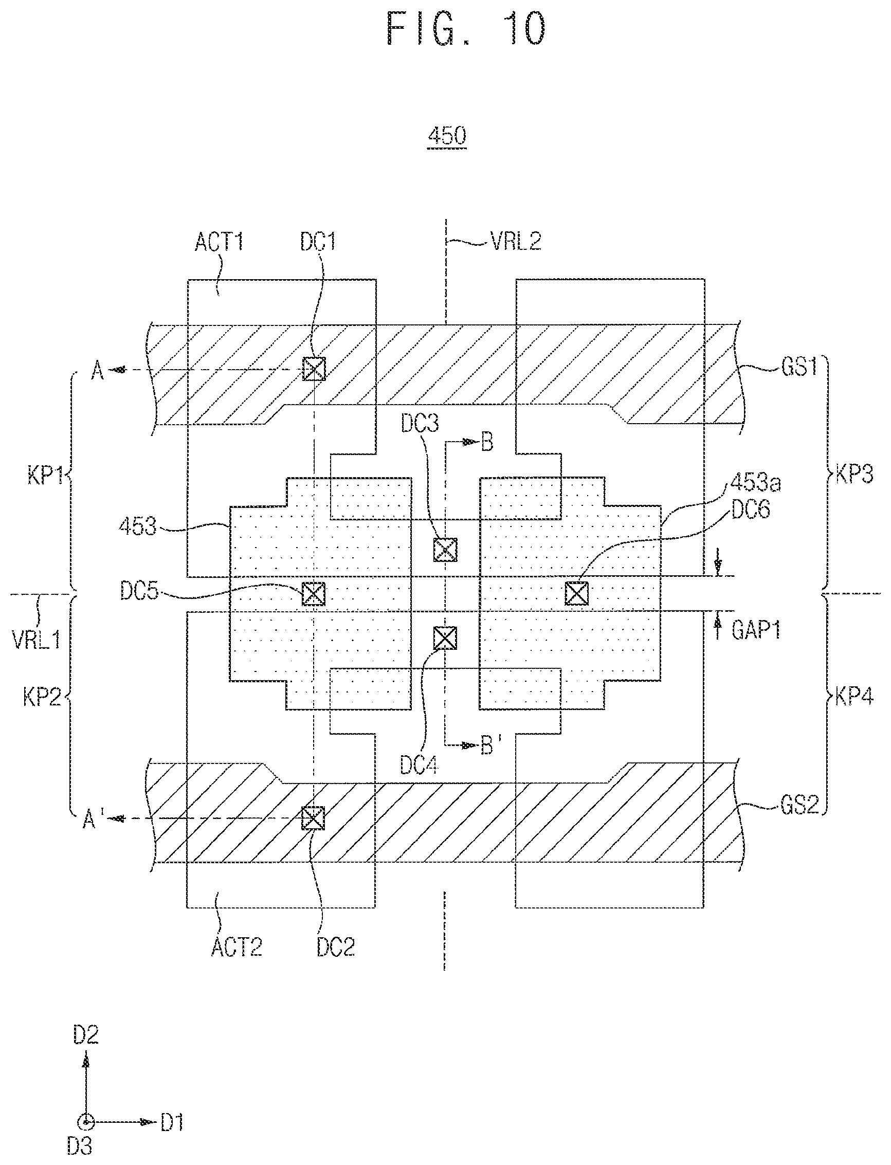 Patent US11818881 Figure 10 – Sub word-line driver circuit of semiconductor memory device and semiconductor memory device including the same