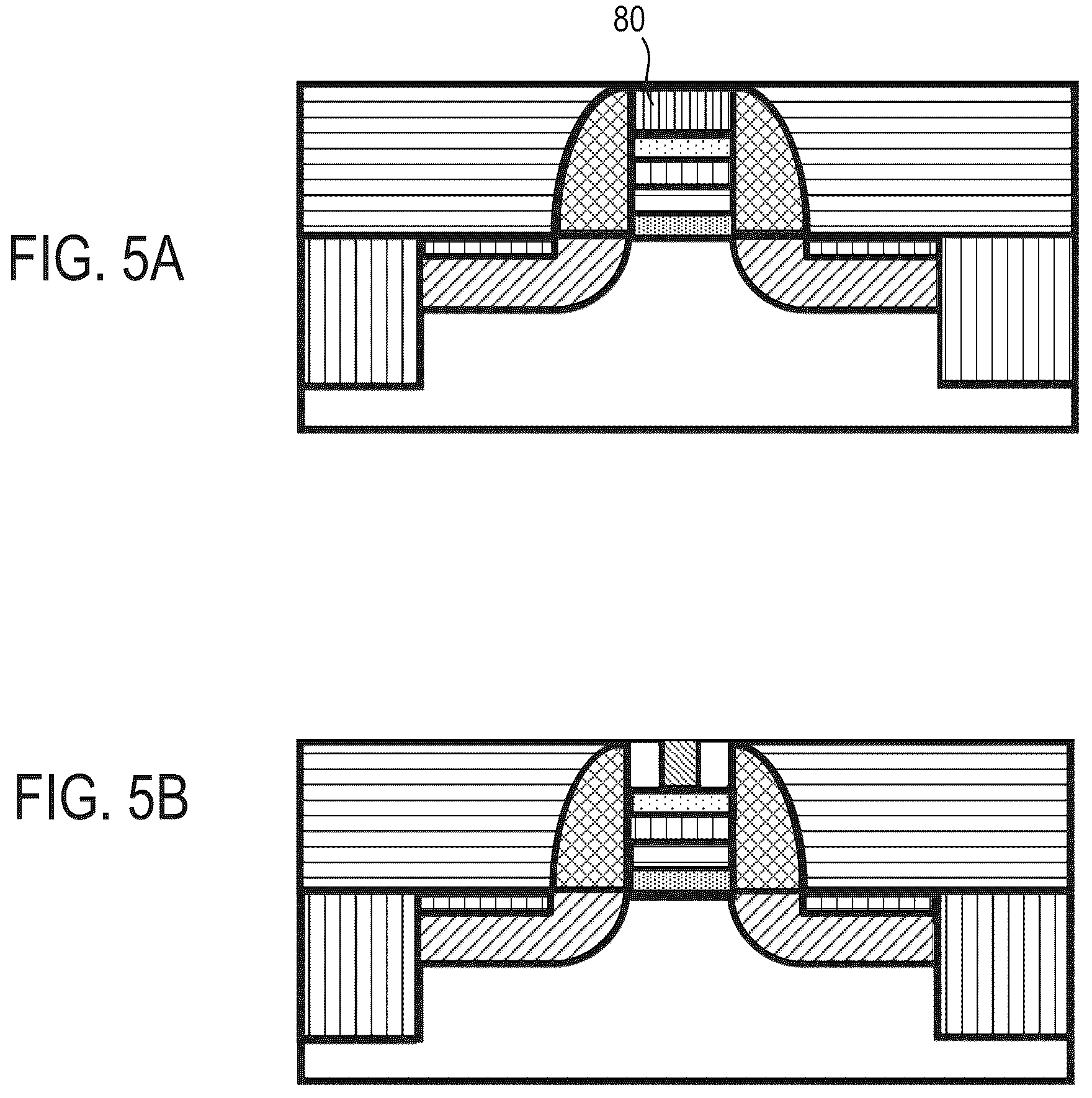 Patent US11818886 Figure 5 – Low program voltage flash memory cells with embedded heater in the control gate