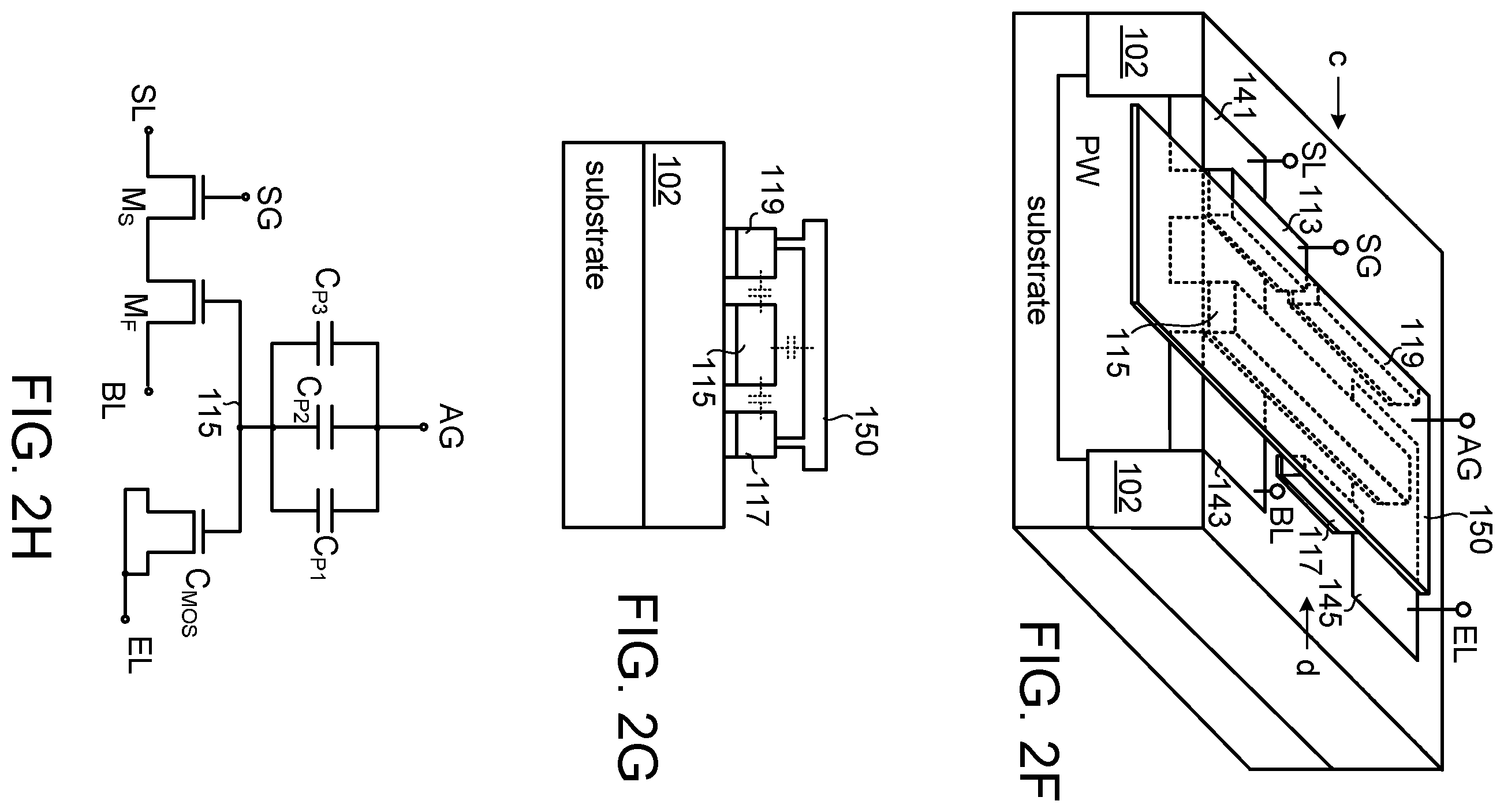 Patent US11818887 Figure 4 – Erasable programmable single-poly non-volatile memory cell and associated array structure