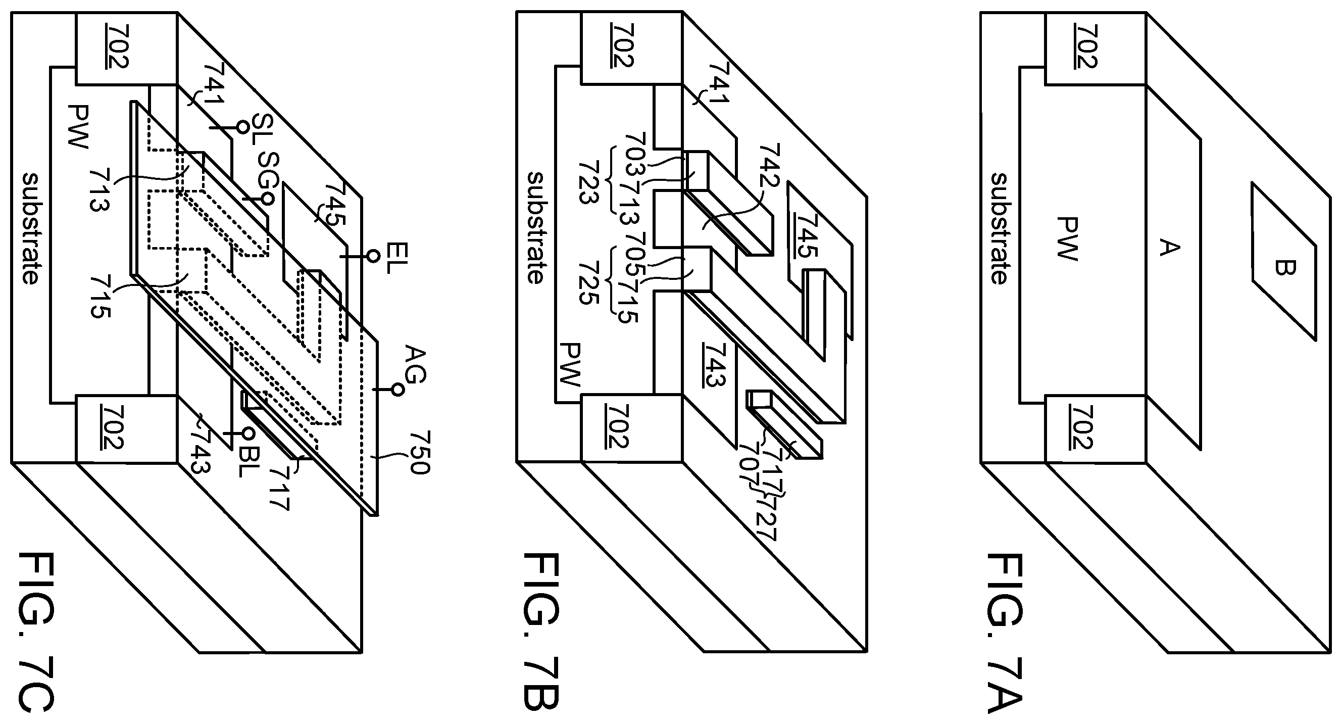 Patent US11818887 Figure 9 – Erasable programmable single-poly non-volatile memory cell and associated array structure
